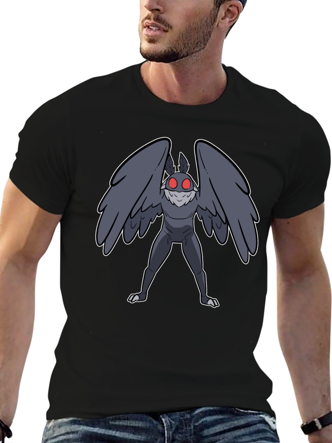 Mothman T-Shirt - Cryptid Design
