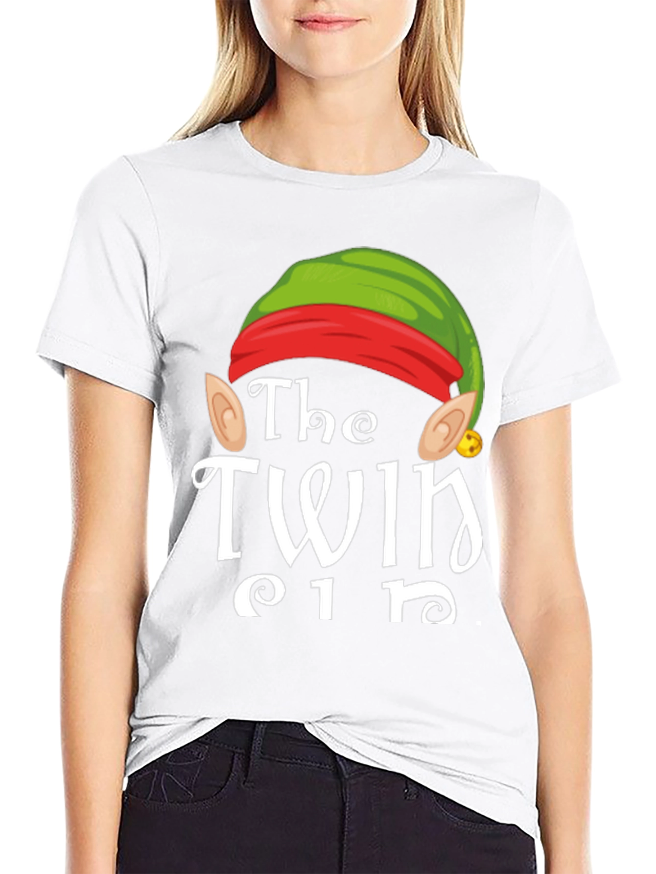 The Twin Elf Matching Christmas T-Shirt