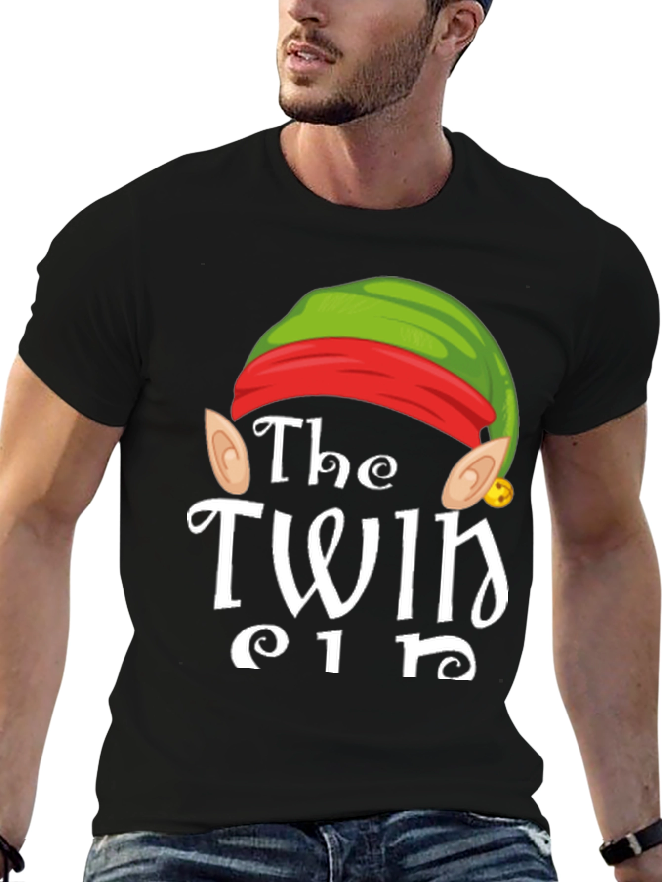 The Twin Elf Matching Christmas T-Shirt
