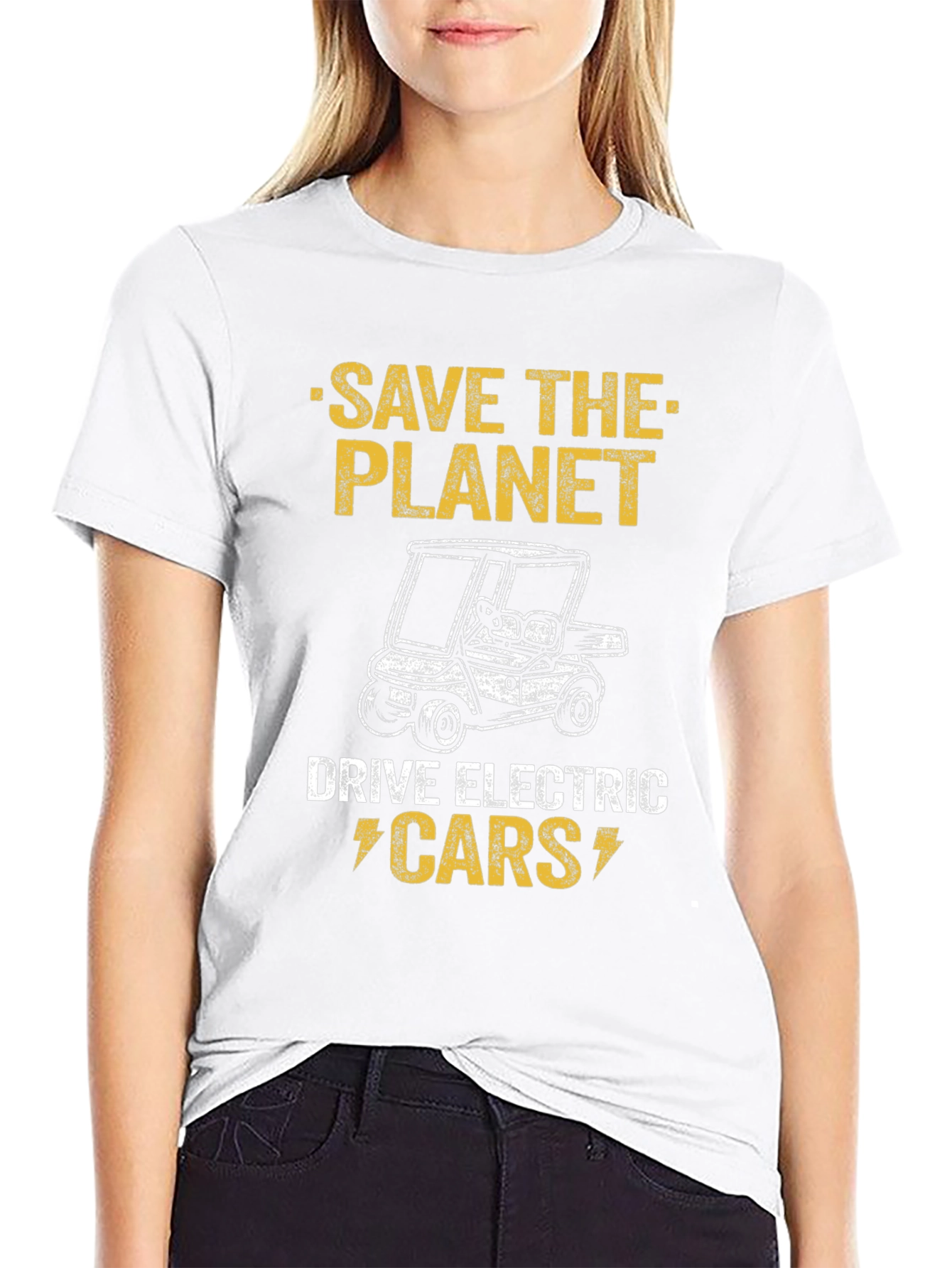 Save The Planet Drive Electric Cars T-Shirt