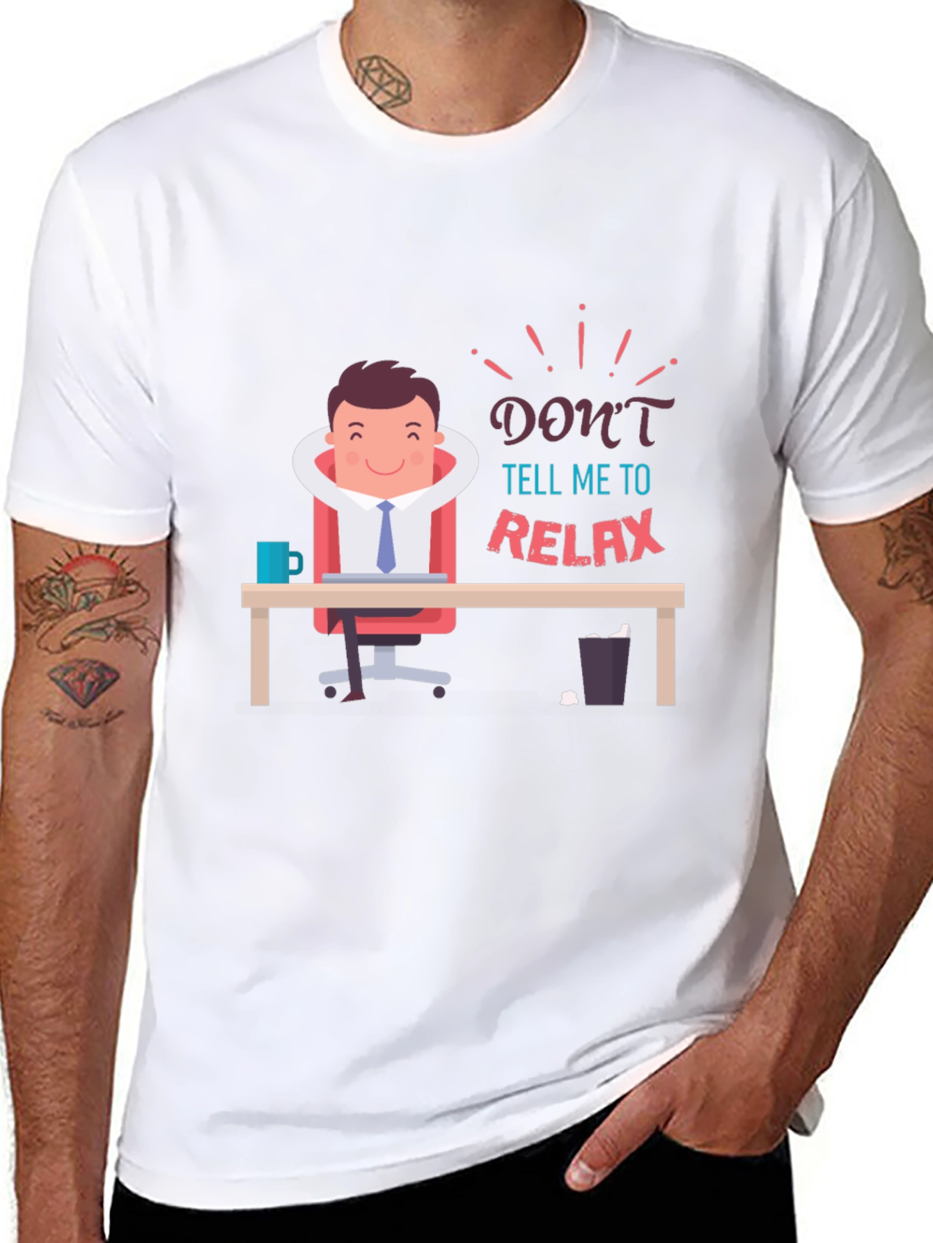Dont Tell Me to Relax T-Shirt Funny Graphic Tee