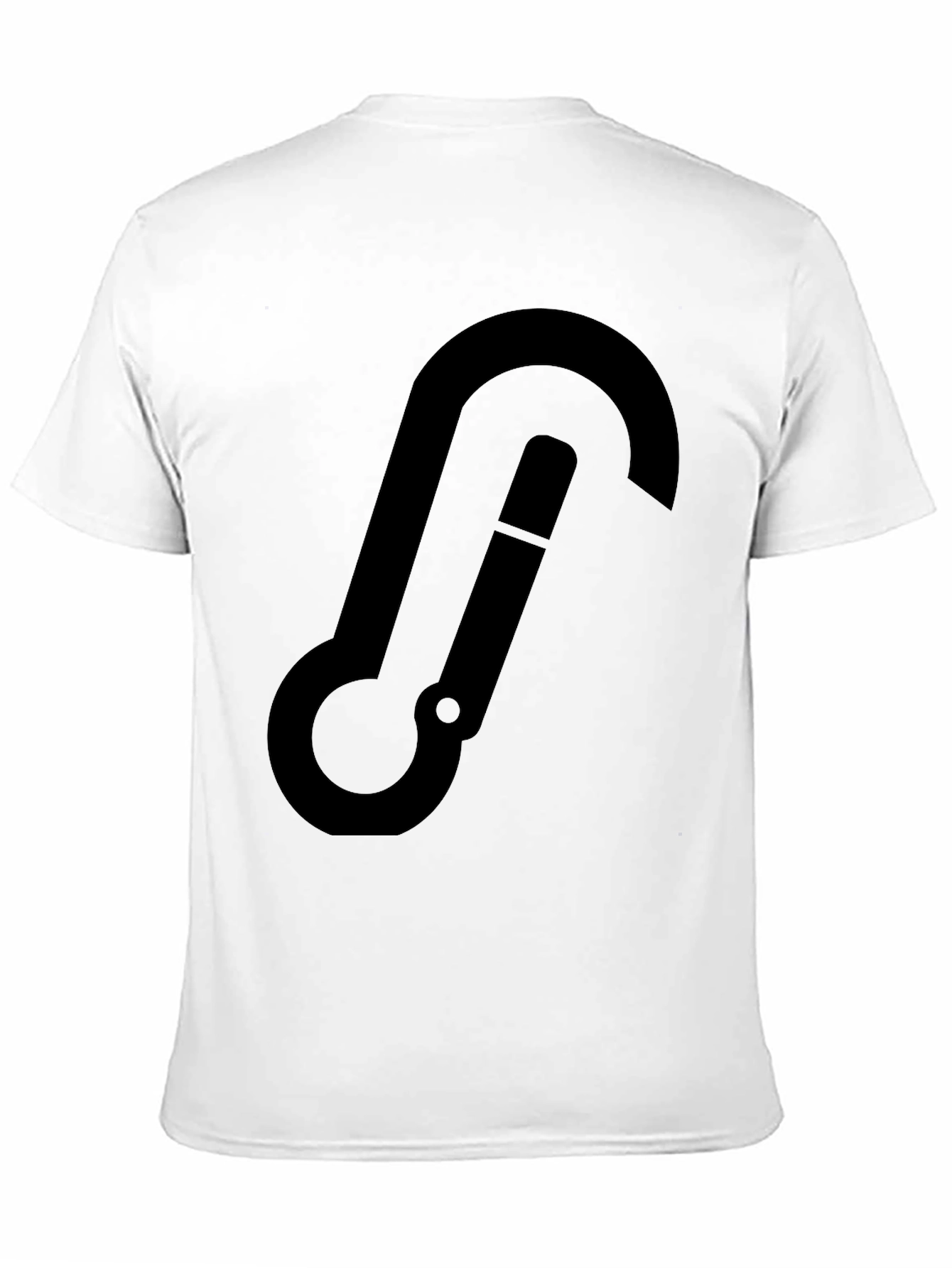 Black Carabiner Graphic Tee - Everyday Style