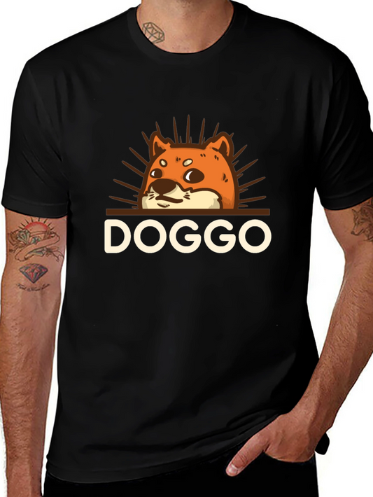 Doggo Graphic Tee - Trendy Unisex Shirt