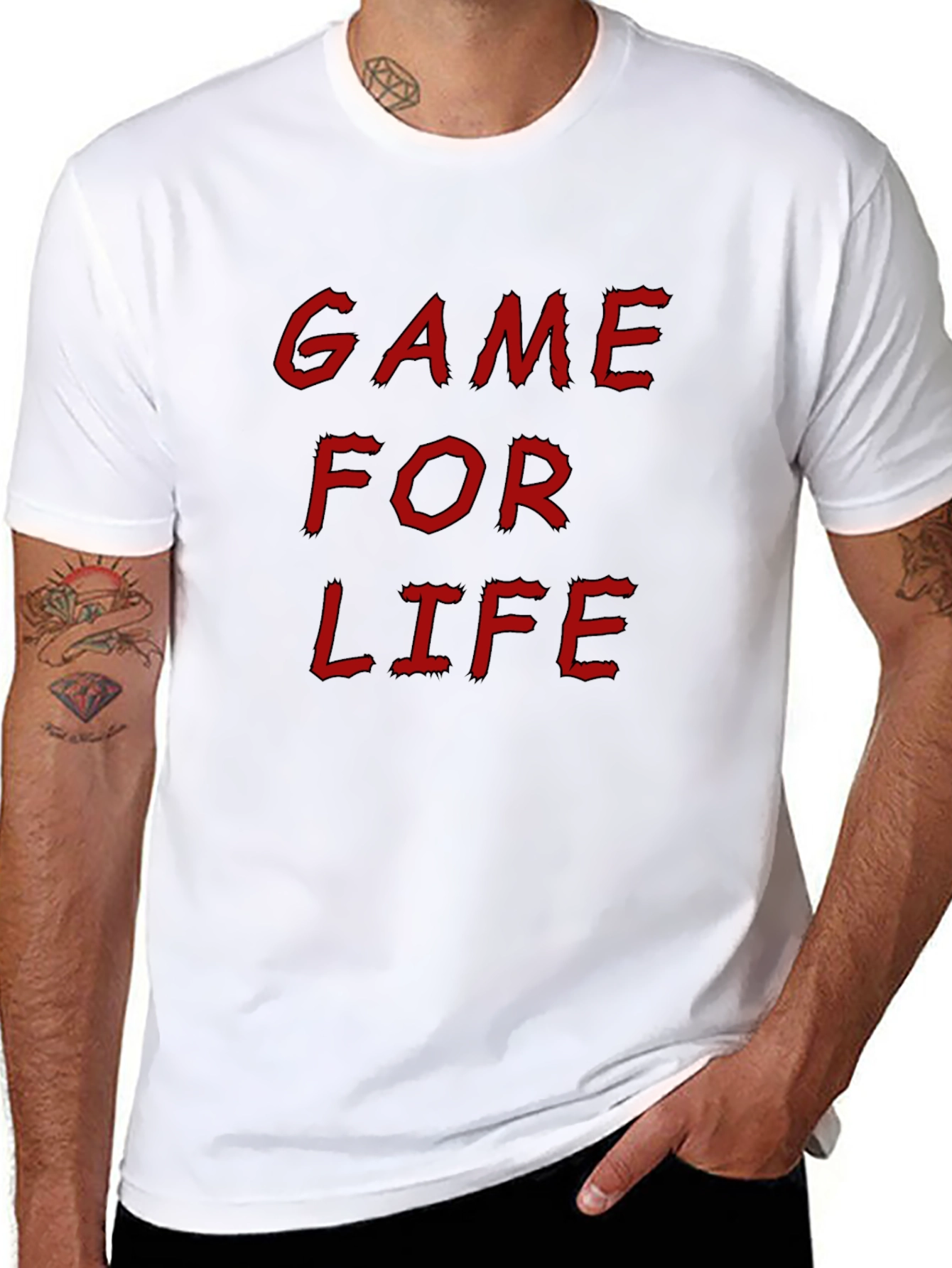 Game For Life Graphic Tee