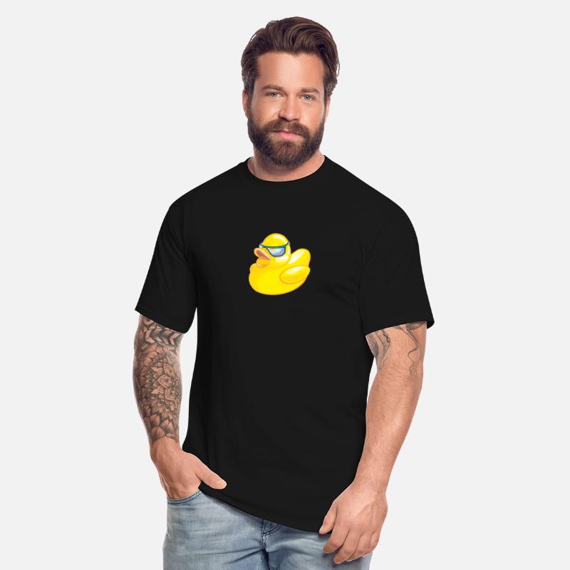 Yellow Cool Rubber Duck