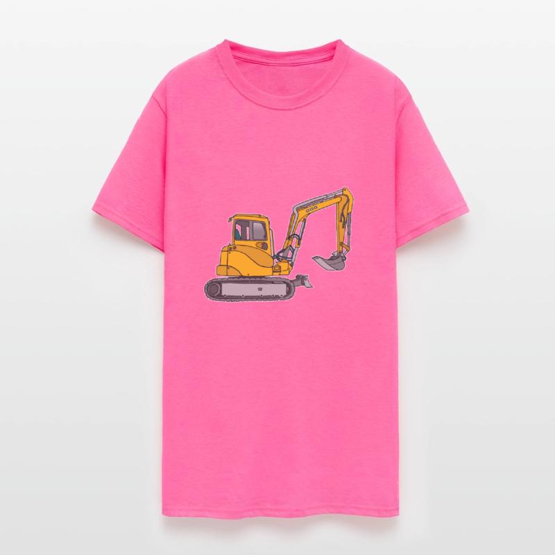 Yellow digger, excavators