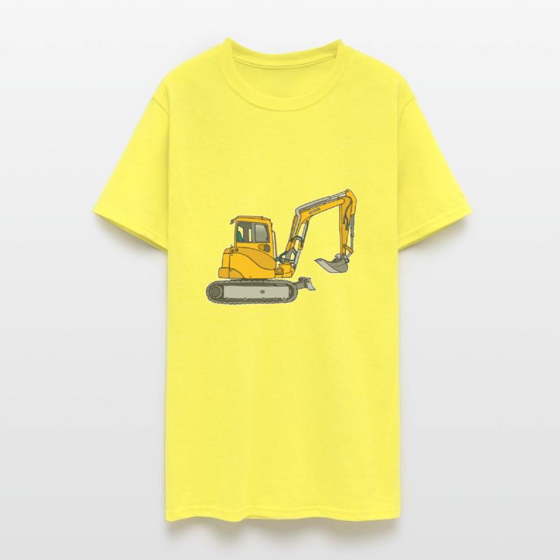 Yellow digger, excavators