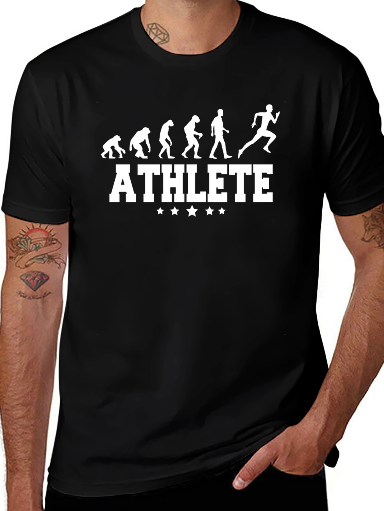 Athlete Evolution T-Shirt - Funny Running Tee