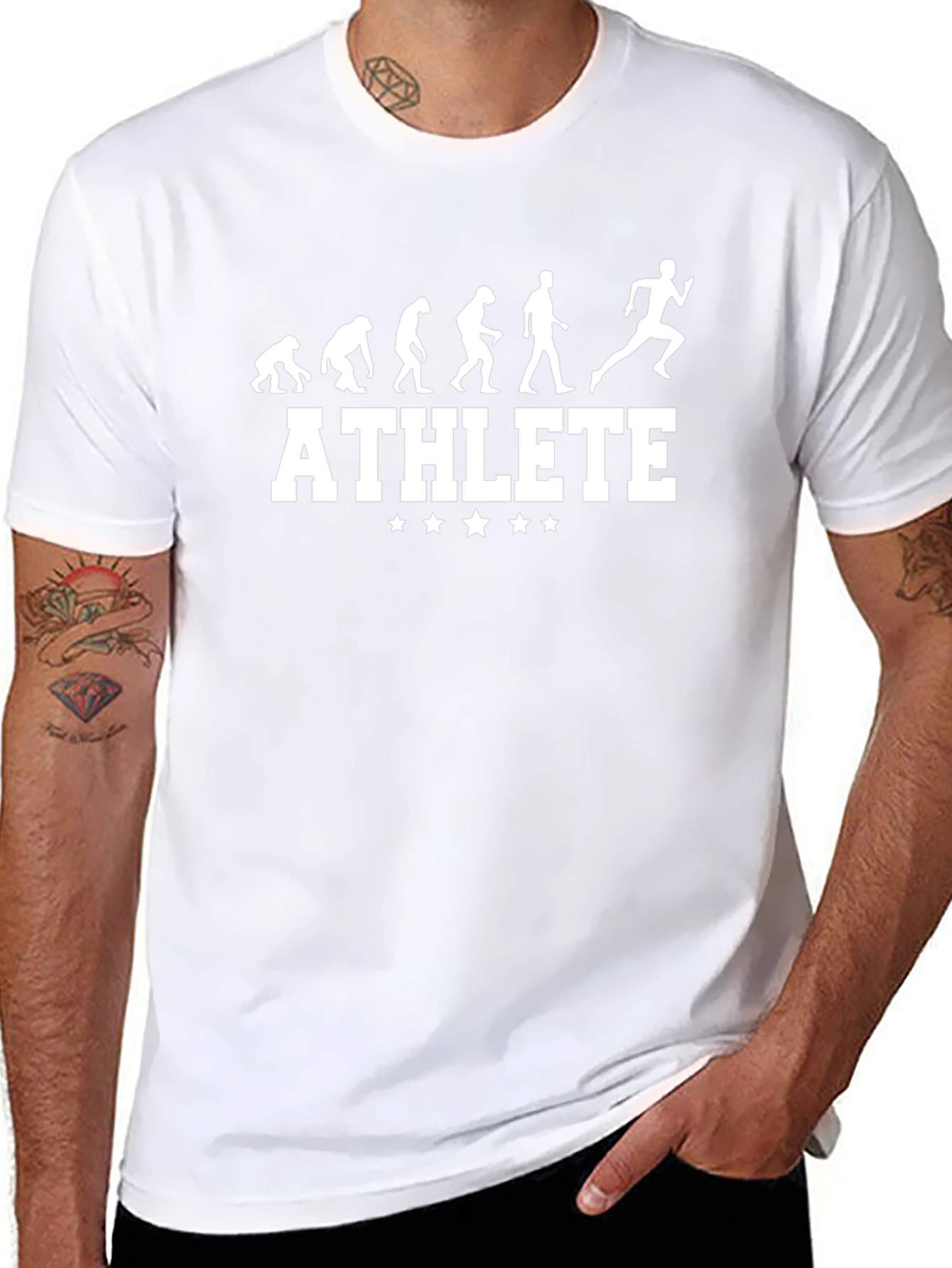 Athlete Evolution T-Shirt - Funny Running Tee