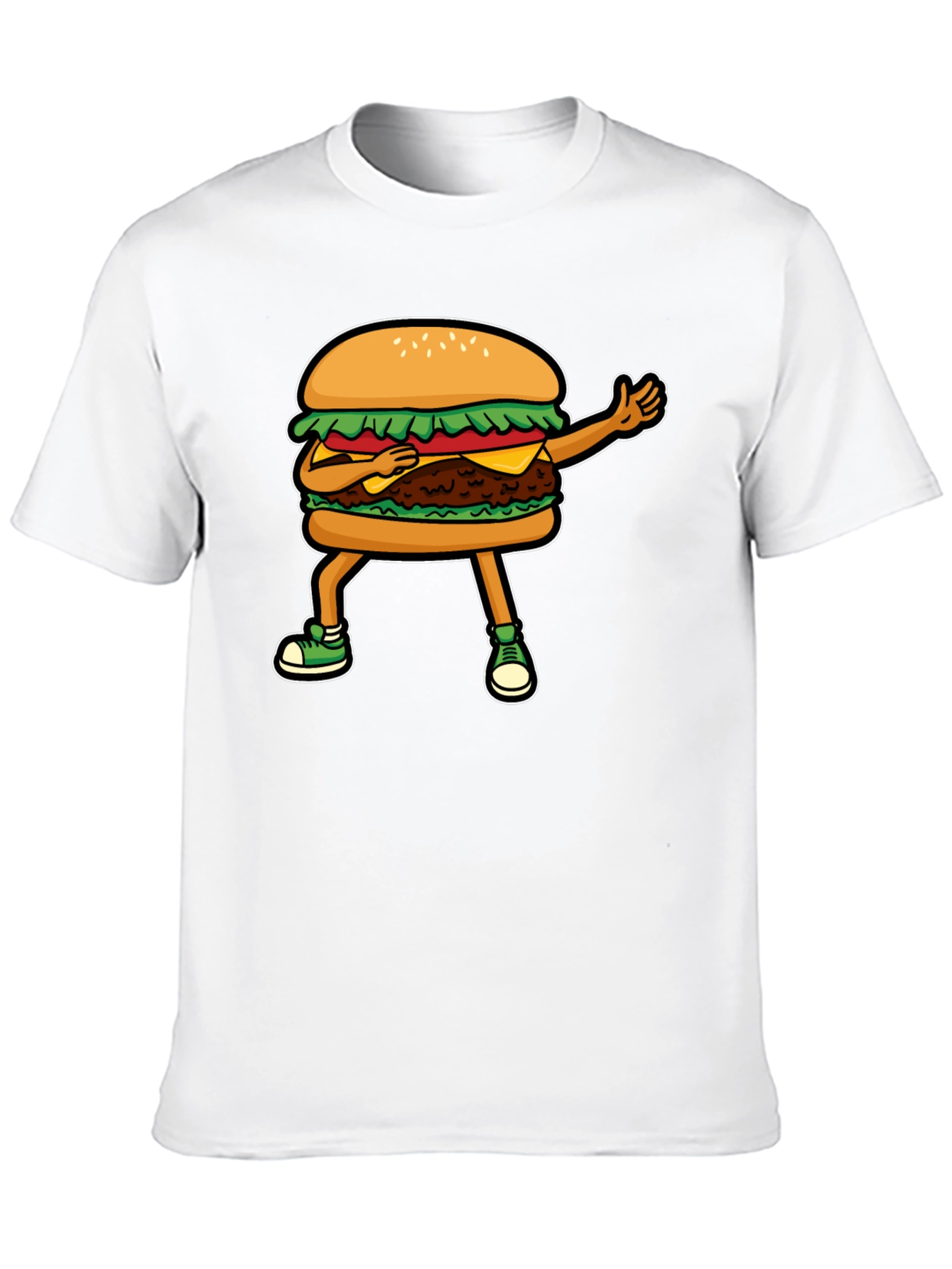 Burger Dab T-Shirt - Funny Foodie Tee