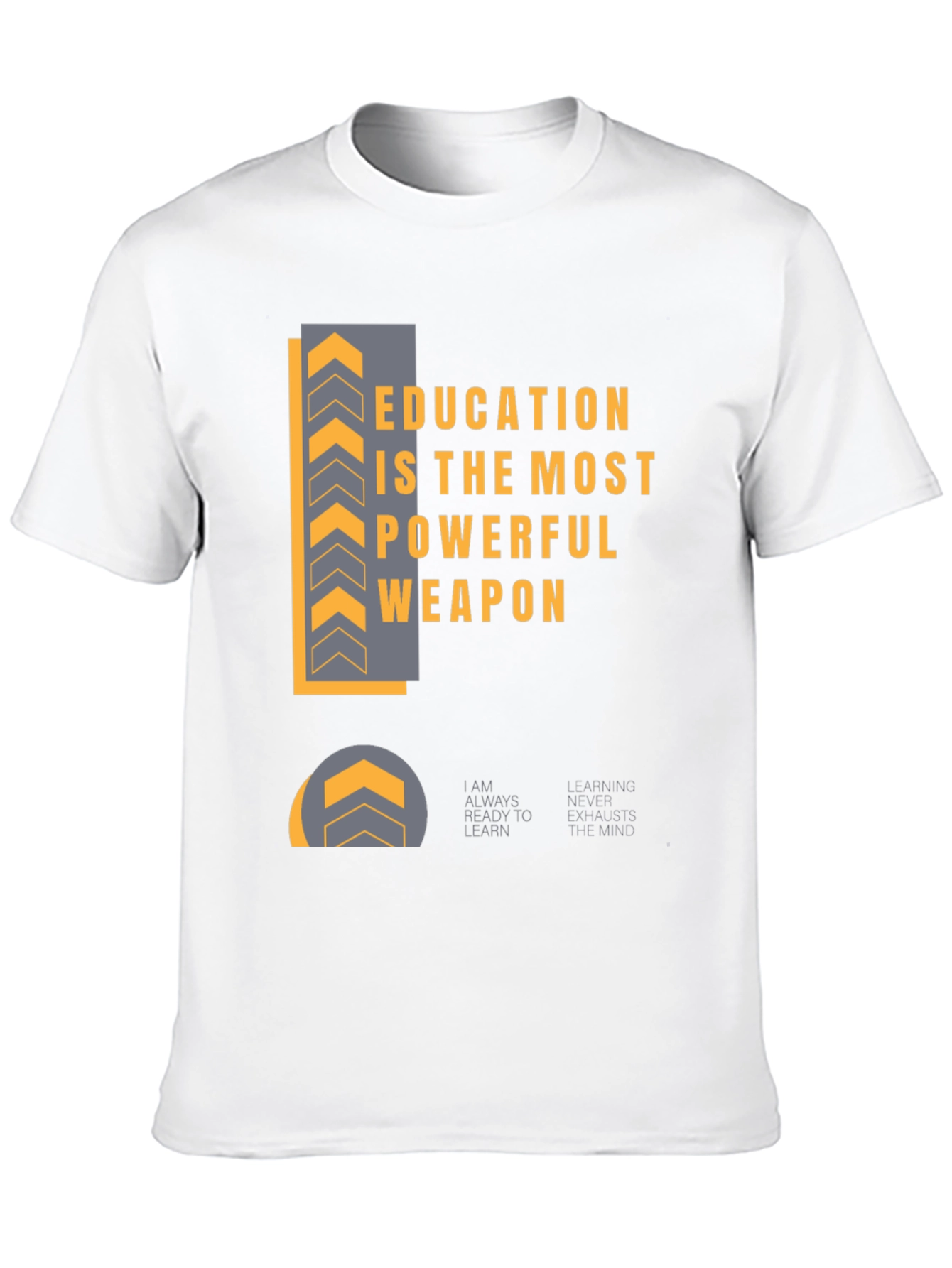 Education is Power Graphic T-Shirt