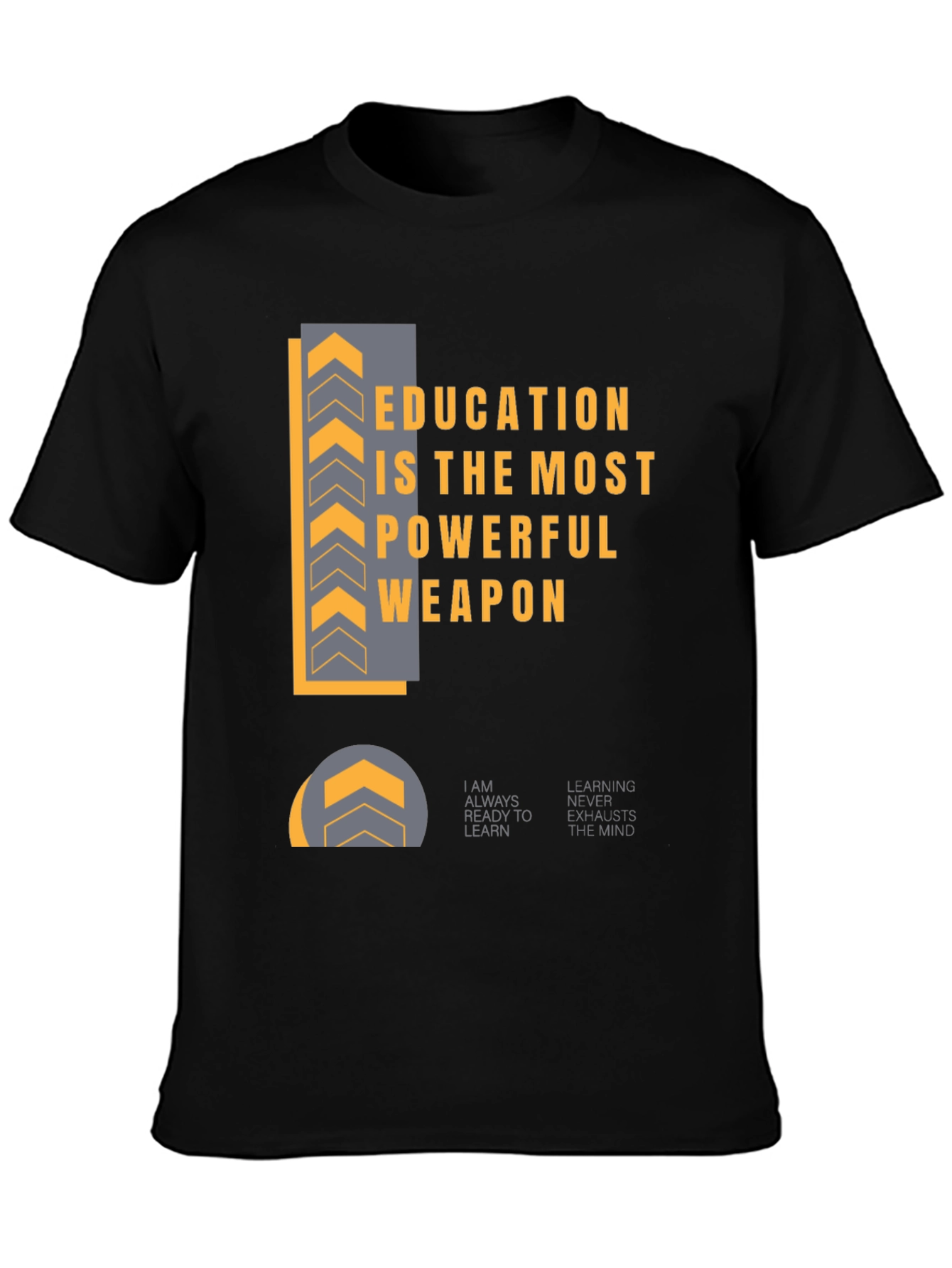 Education is Power Graphic T-Shirt