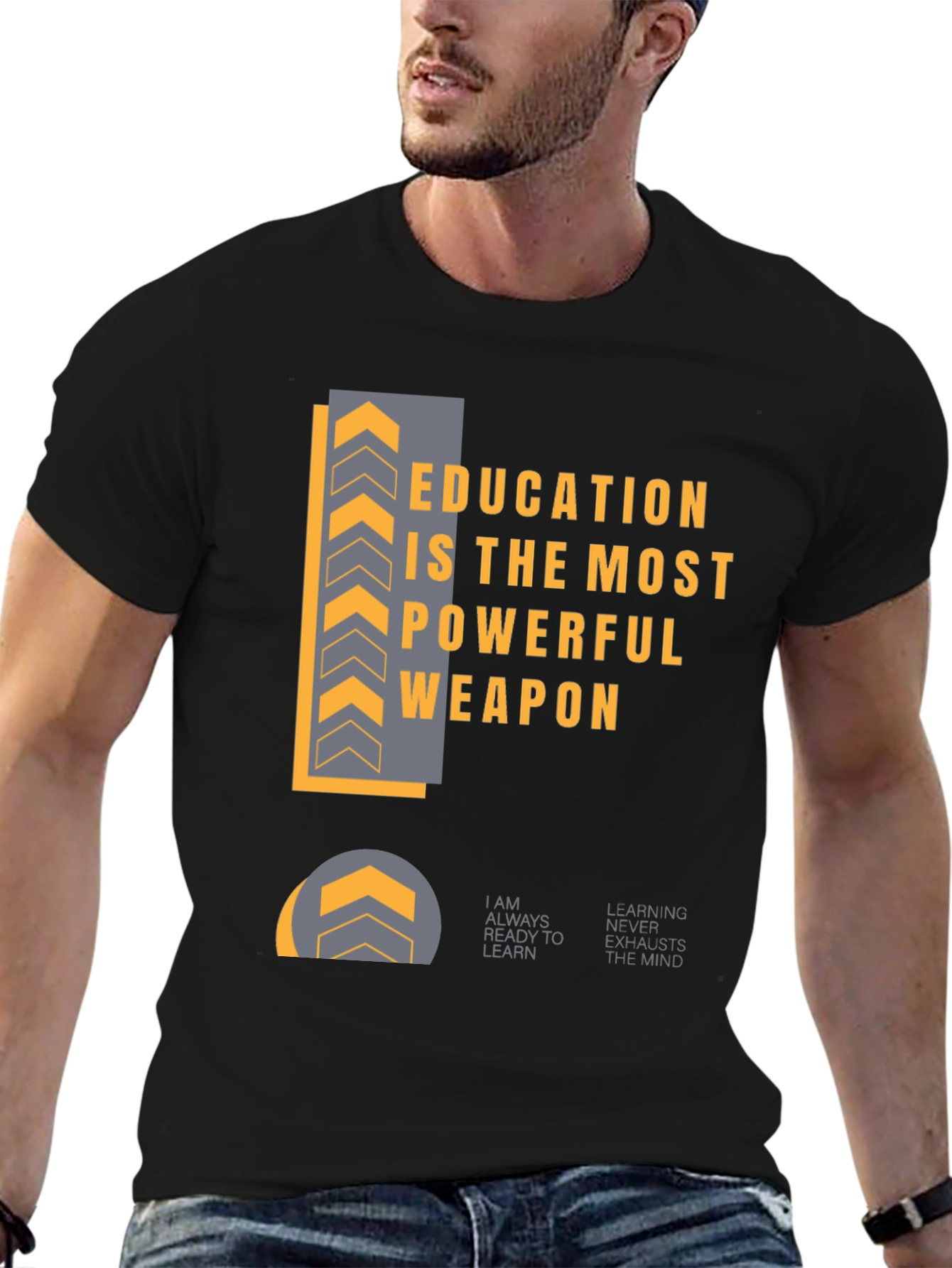 Education is Power Graphic T-Shirt