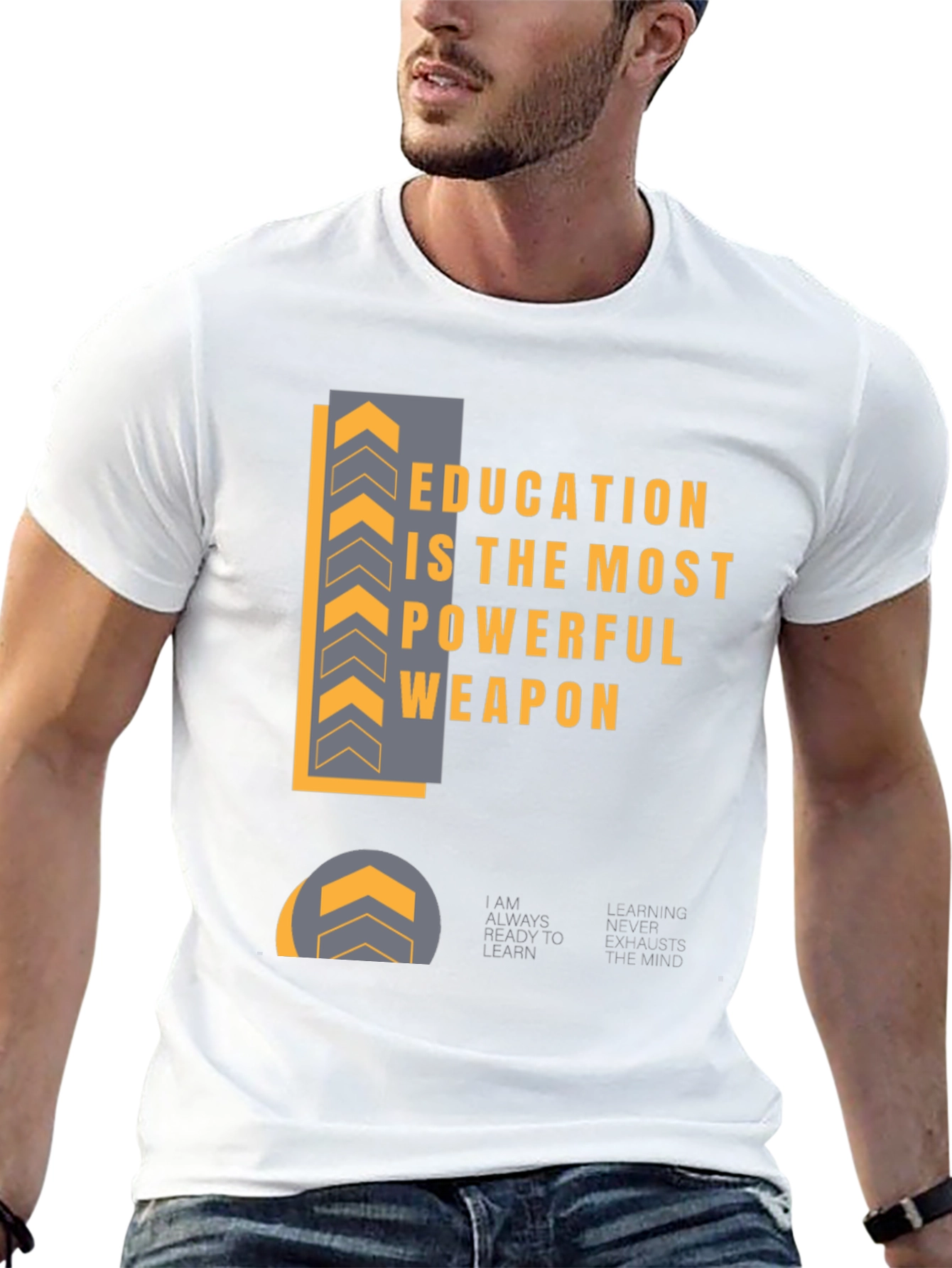 Education is Power Graphic T-Shirt