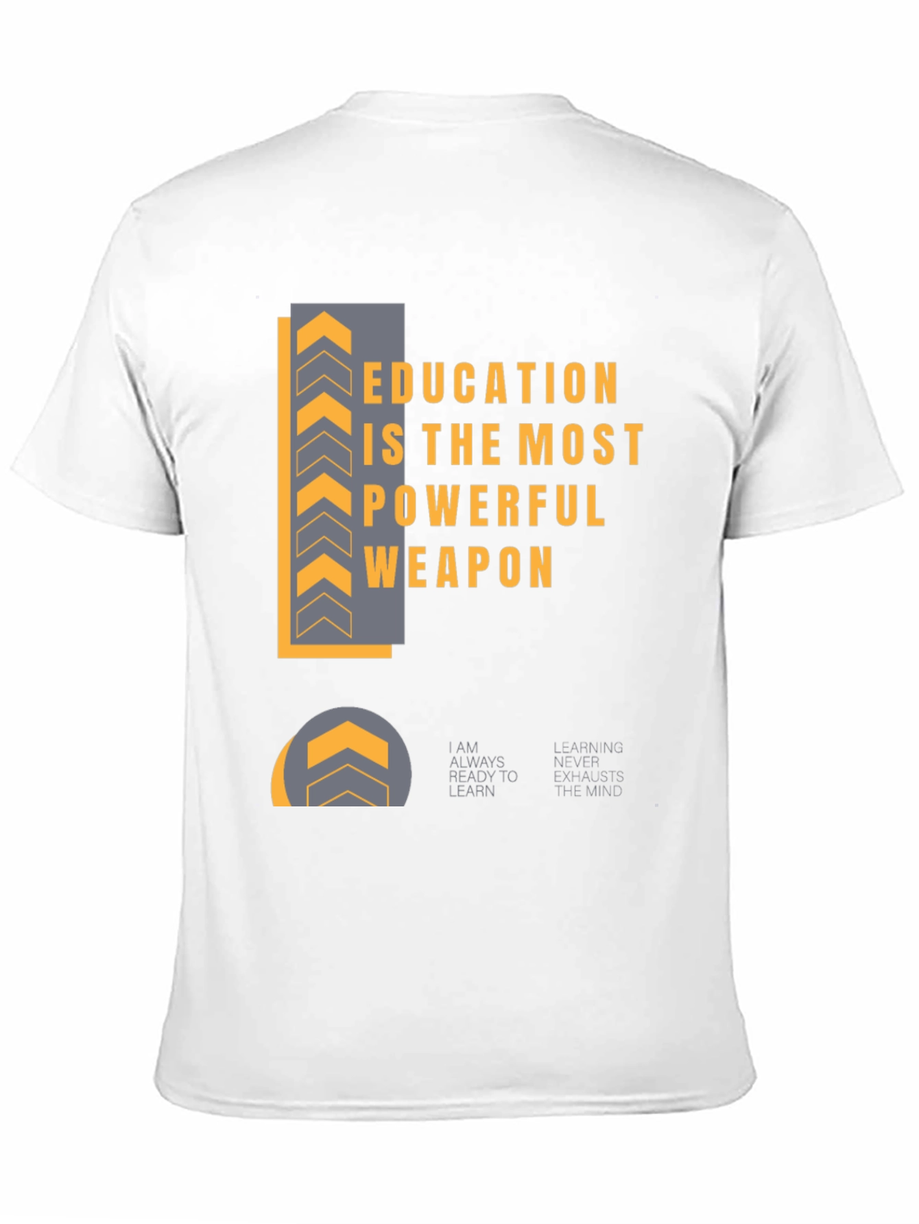 Education is Power Graphic T-Shirt