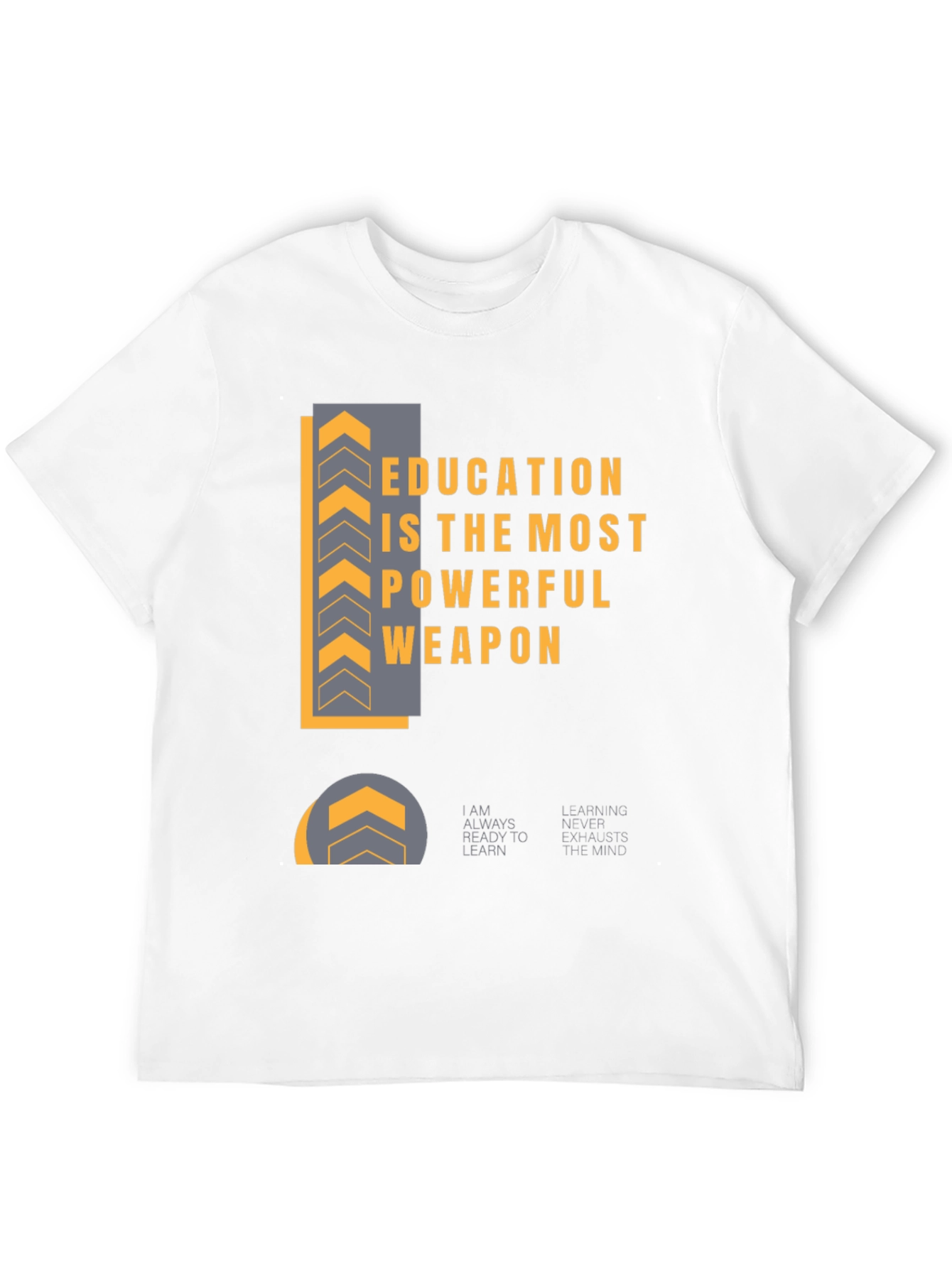 Education is Power Graphic T-Shirt