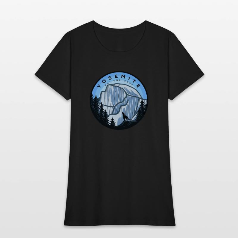 yosemite national park, yosemite park vintage logo