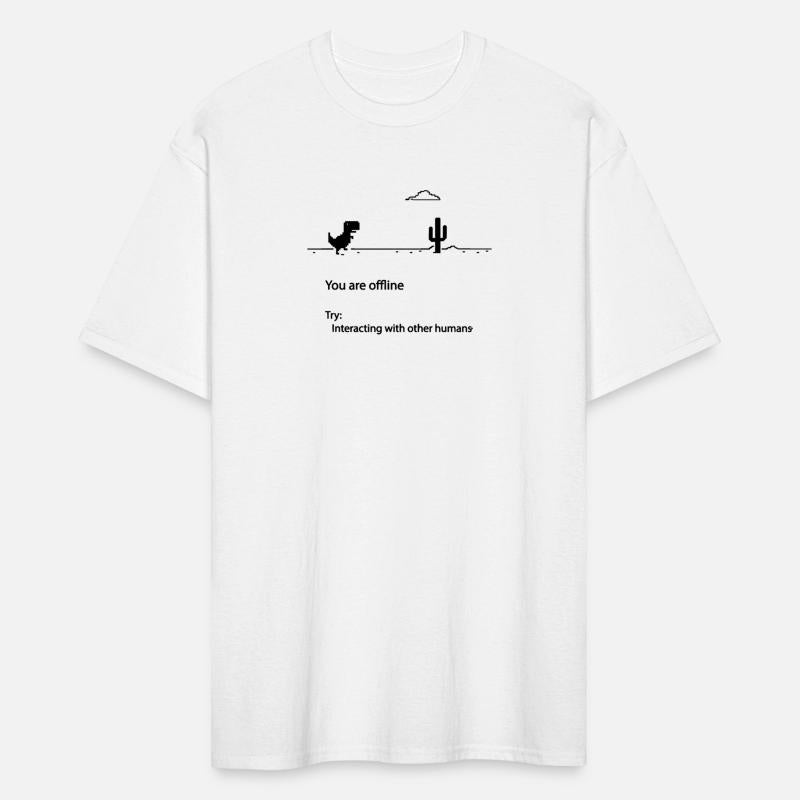 You are offline try interacting with other humans