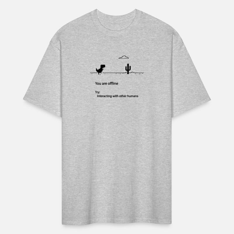 You are offline try interacting with other humans