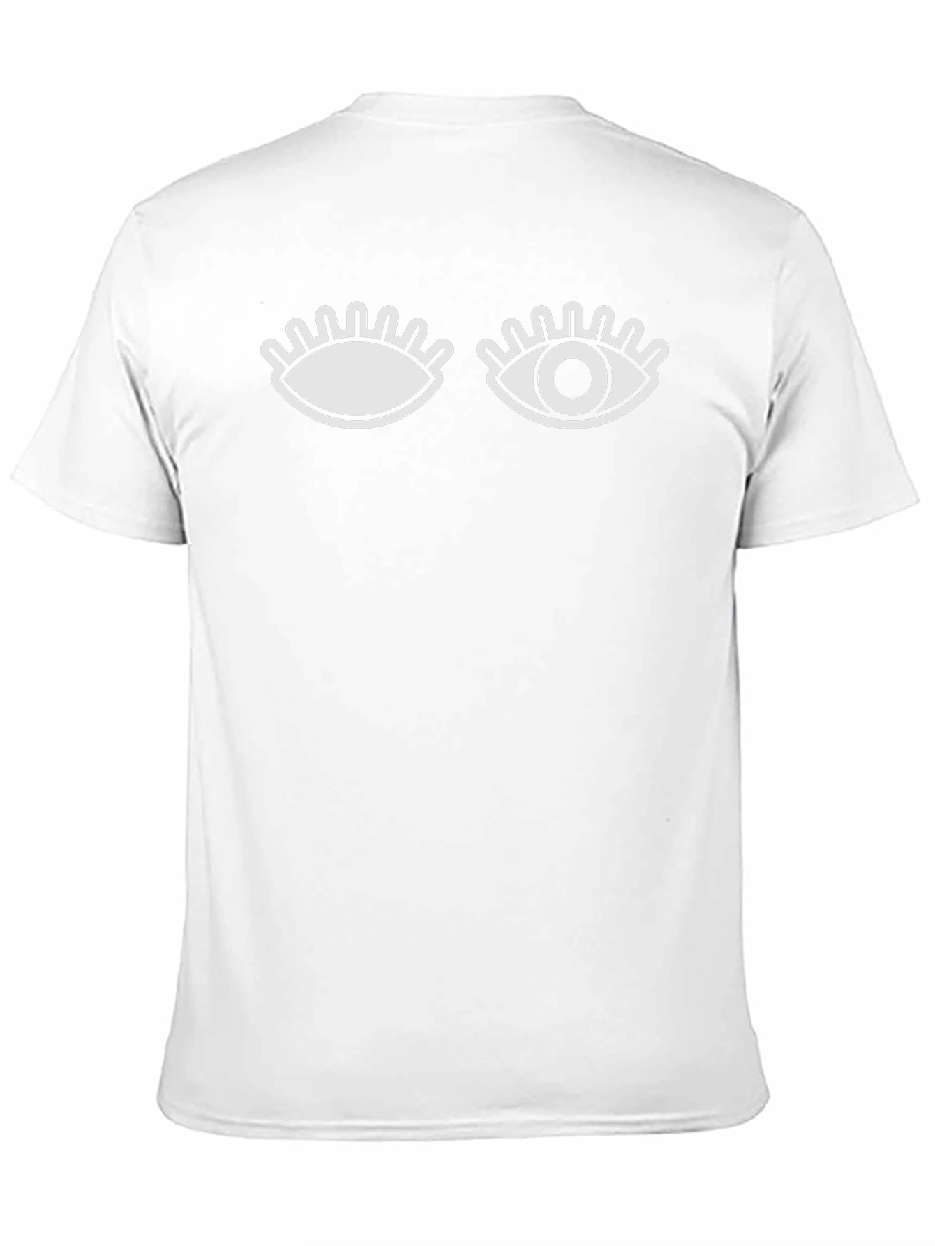 Winking Eye Graphic Tee - Mens Black T-Shirt