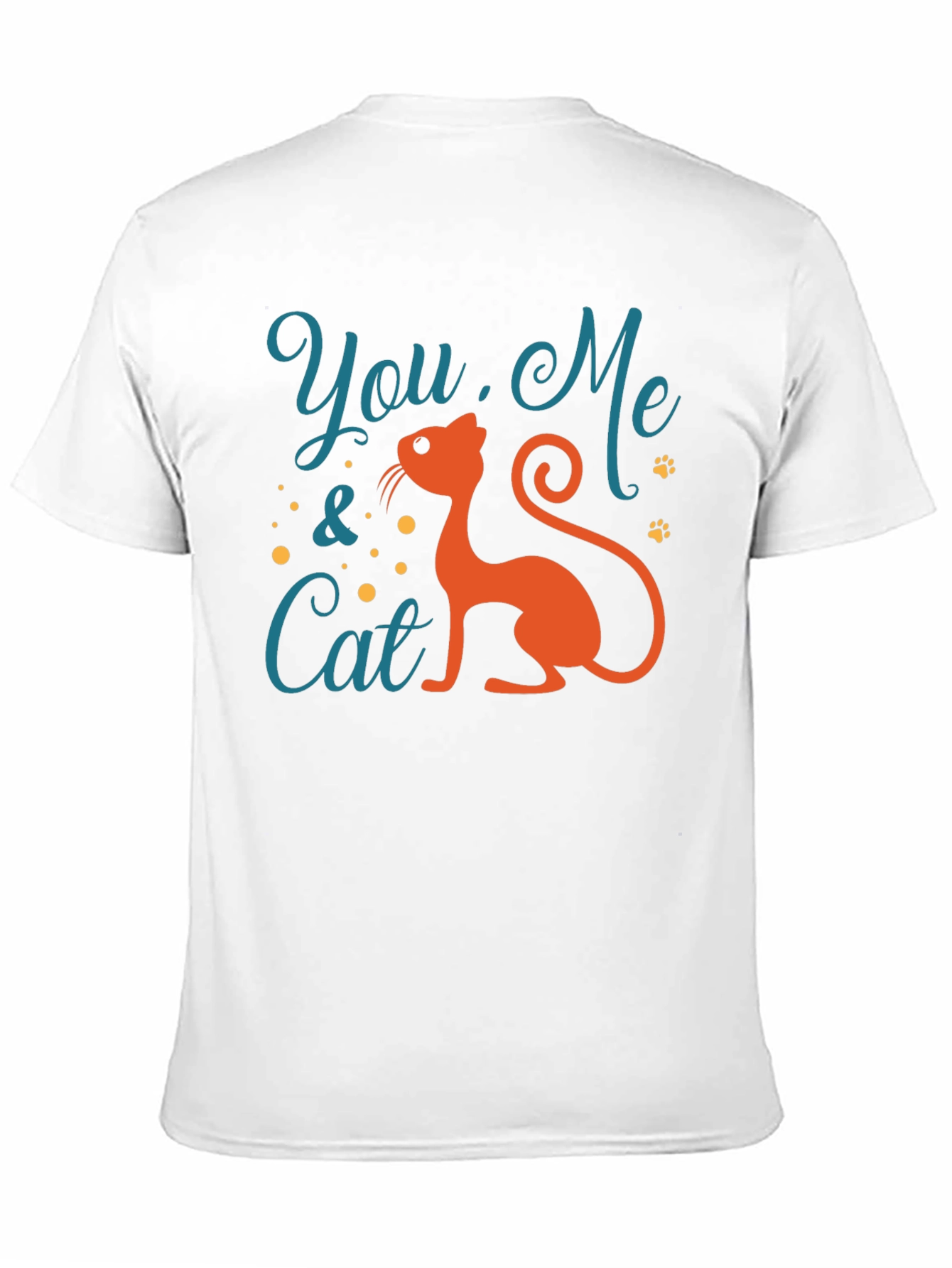 You Me & Cat Graphic Tee - Unisex
