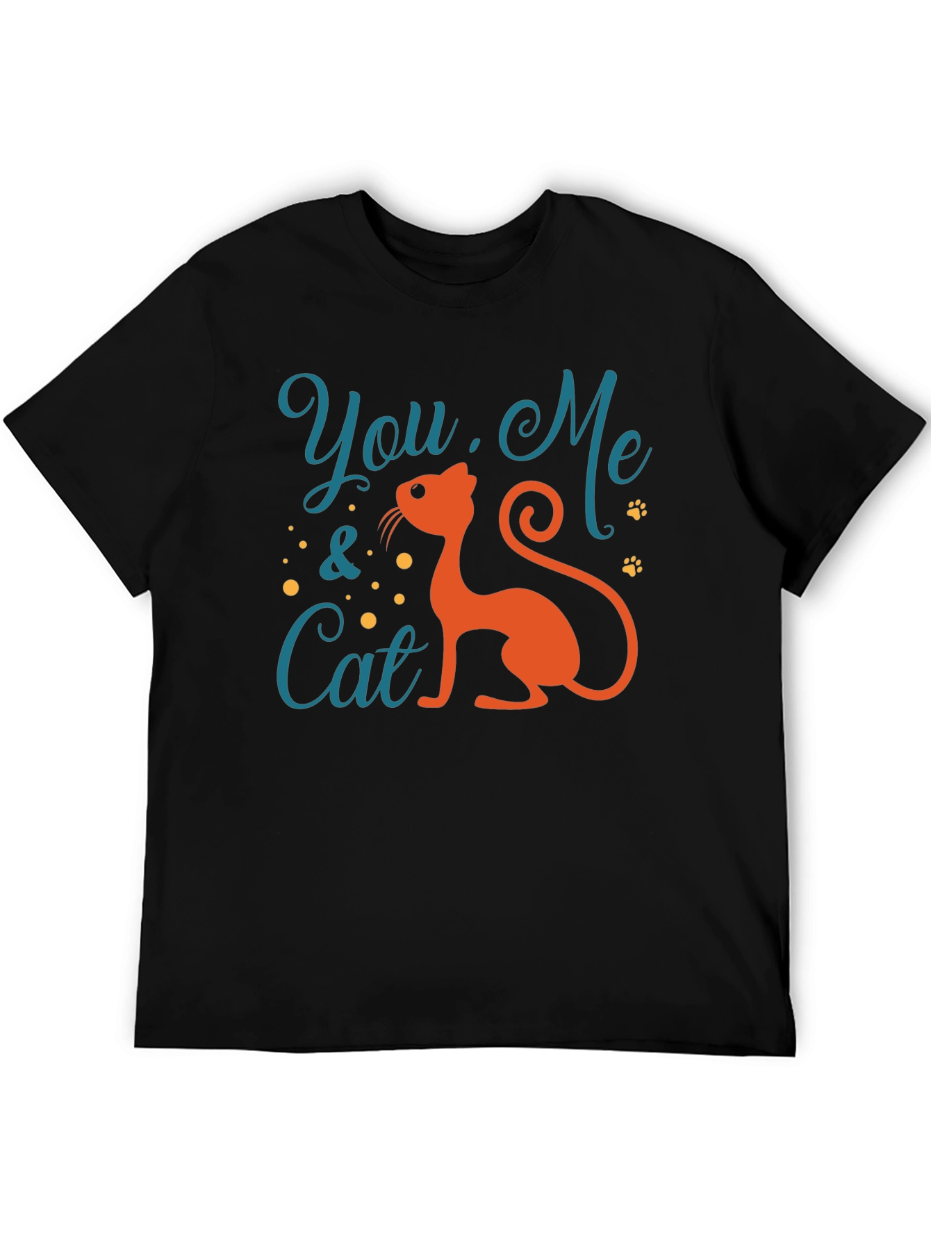 You Me & Cat Graphic Tee - Unisex