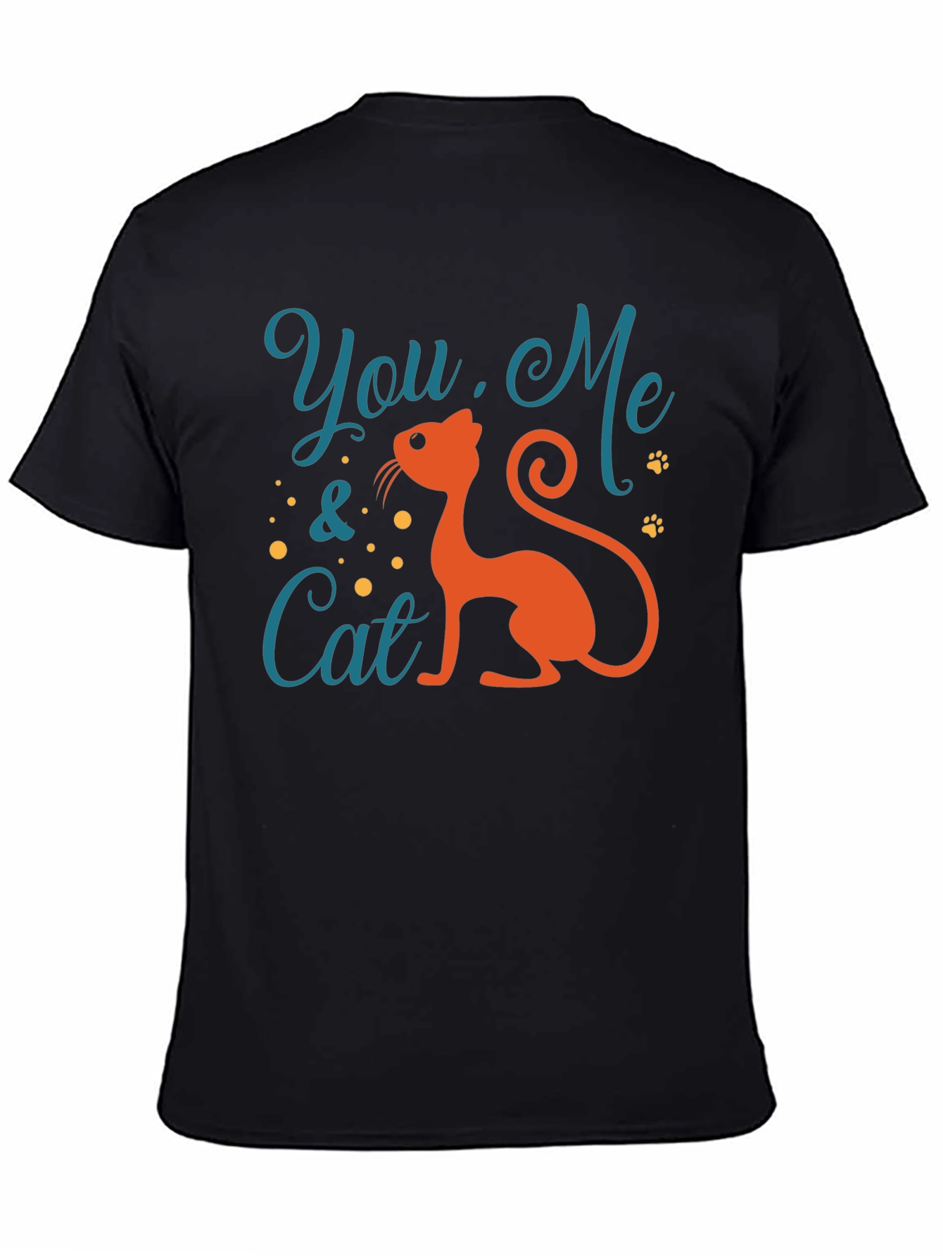 You Me & Cat Graphic Tee - Unisex