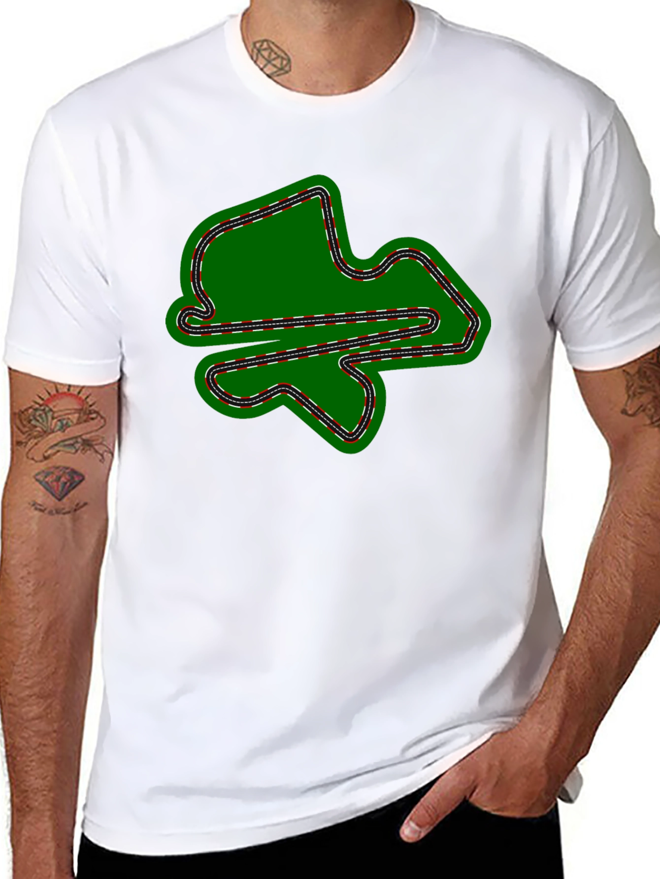 Race Track T-Shirt | Racing Car Graphic Tee | Motorsport Fan Shirt | Gift for Car Lovers | Free Shipping $50+