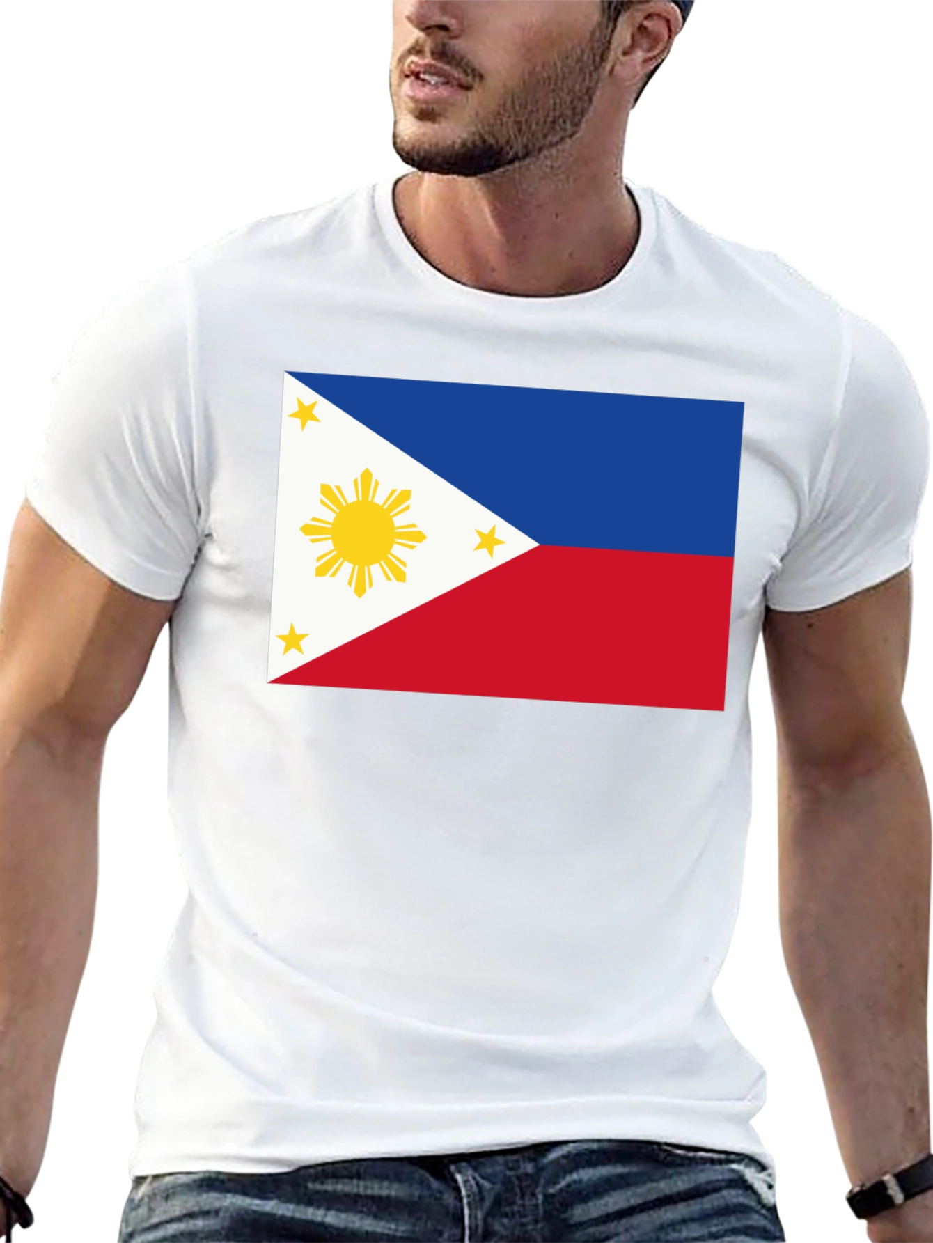 Philippines Flag Graphic T-Shirt