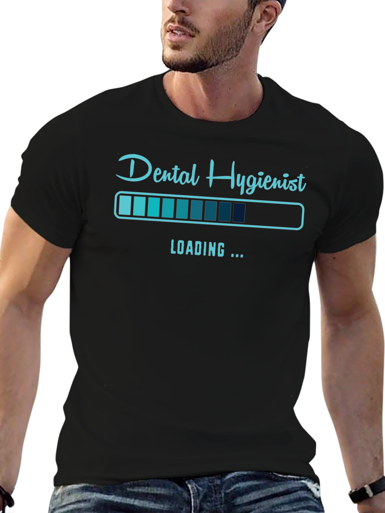 Dental Hygienist Loading T-Shirt - Funny Profession Tee