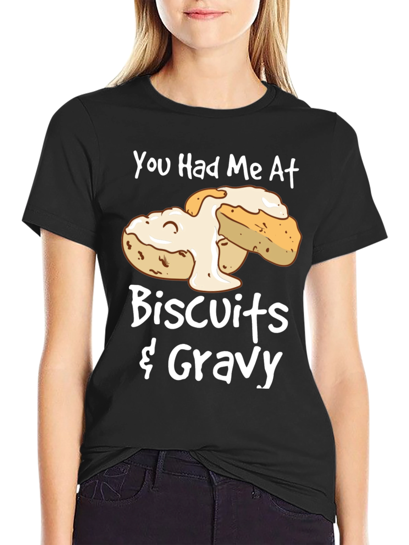 Biscuits & Gravy Graphic Tee - Foodie T-Shirt