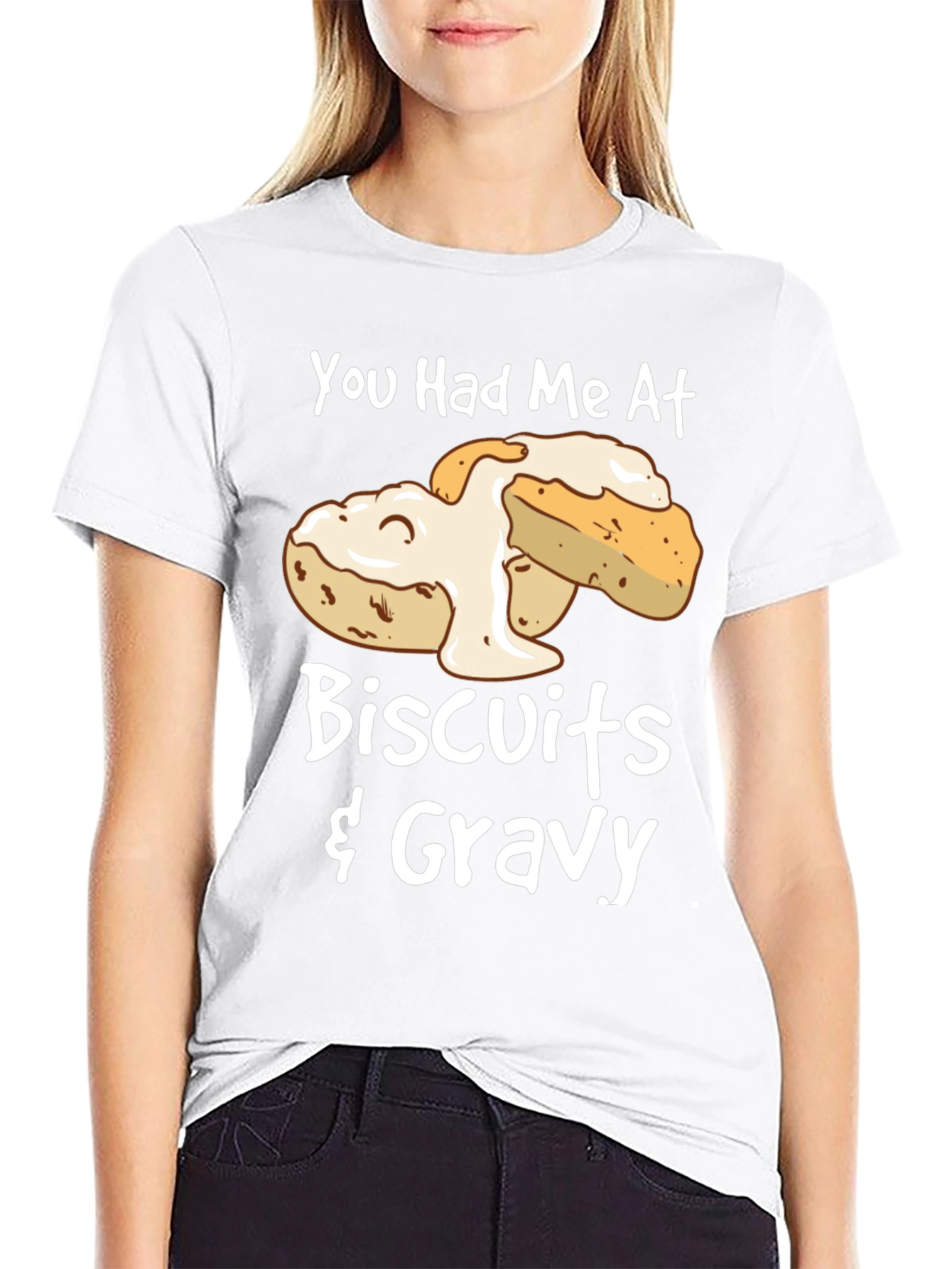 Biscuits & Gravy Graphic Tee - Foodie T-Shirt