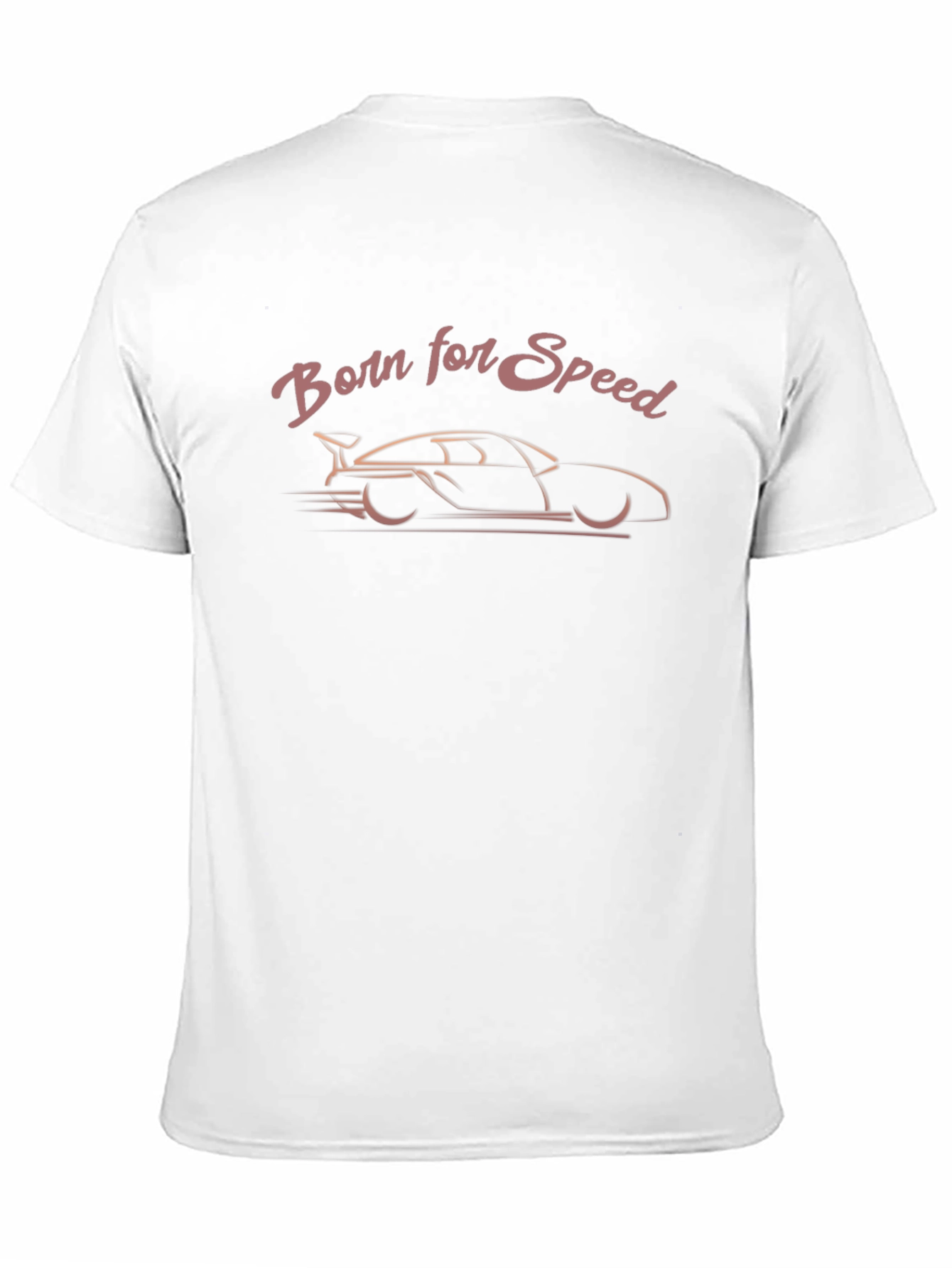Born for Speed Car Graphic T-Shirt