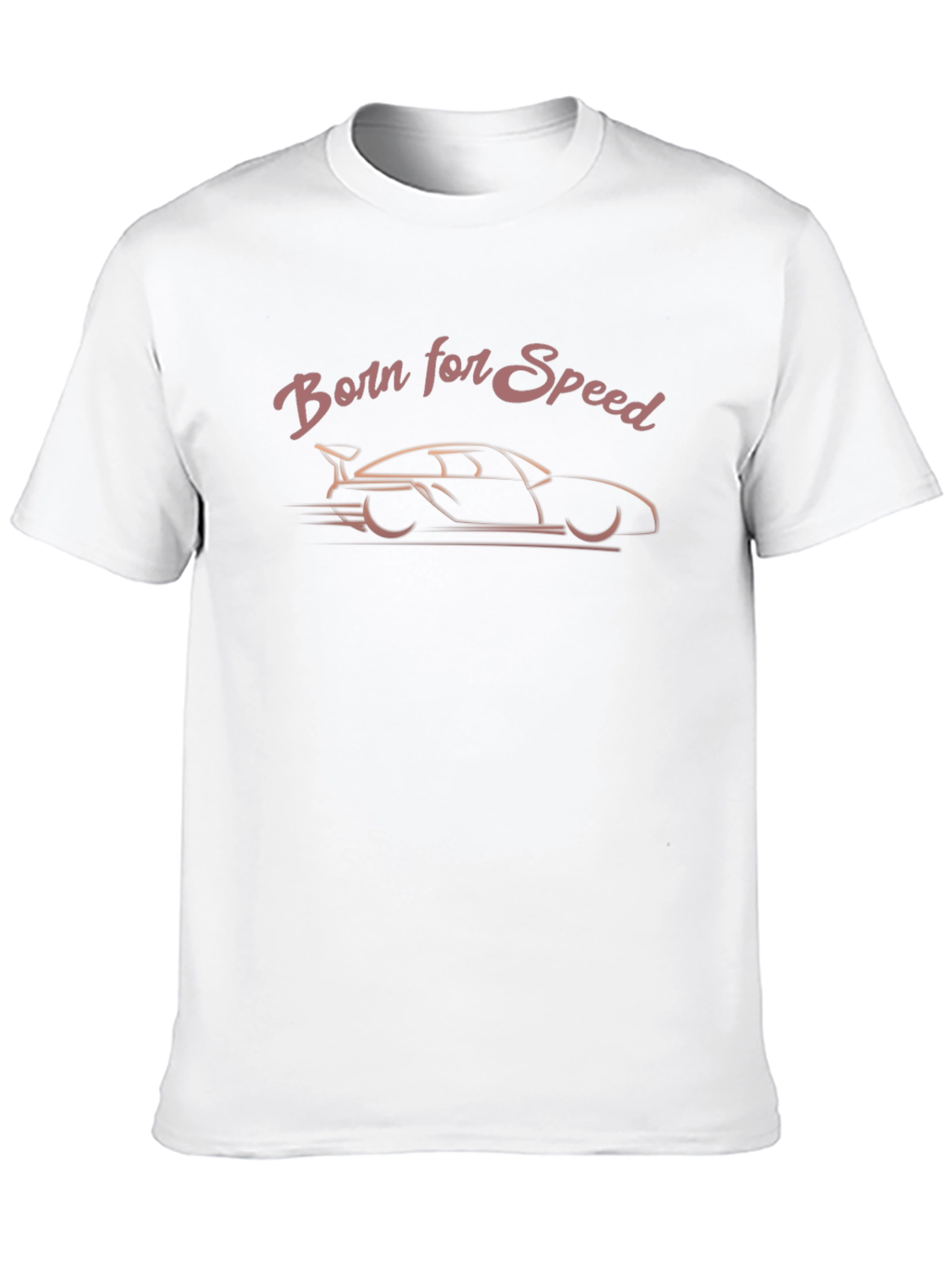 Born for Speed Car Graphic T-Shirt