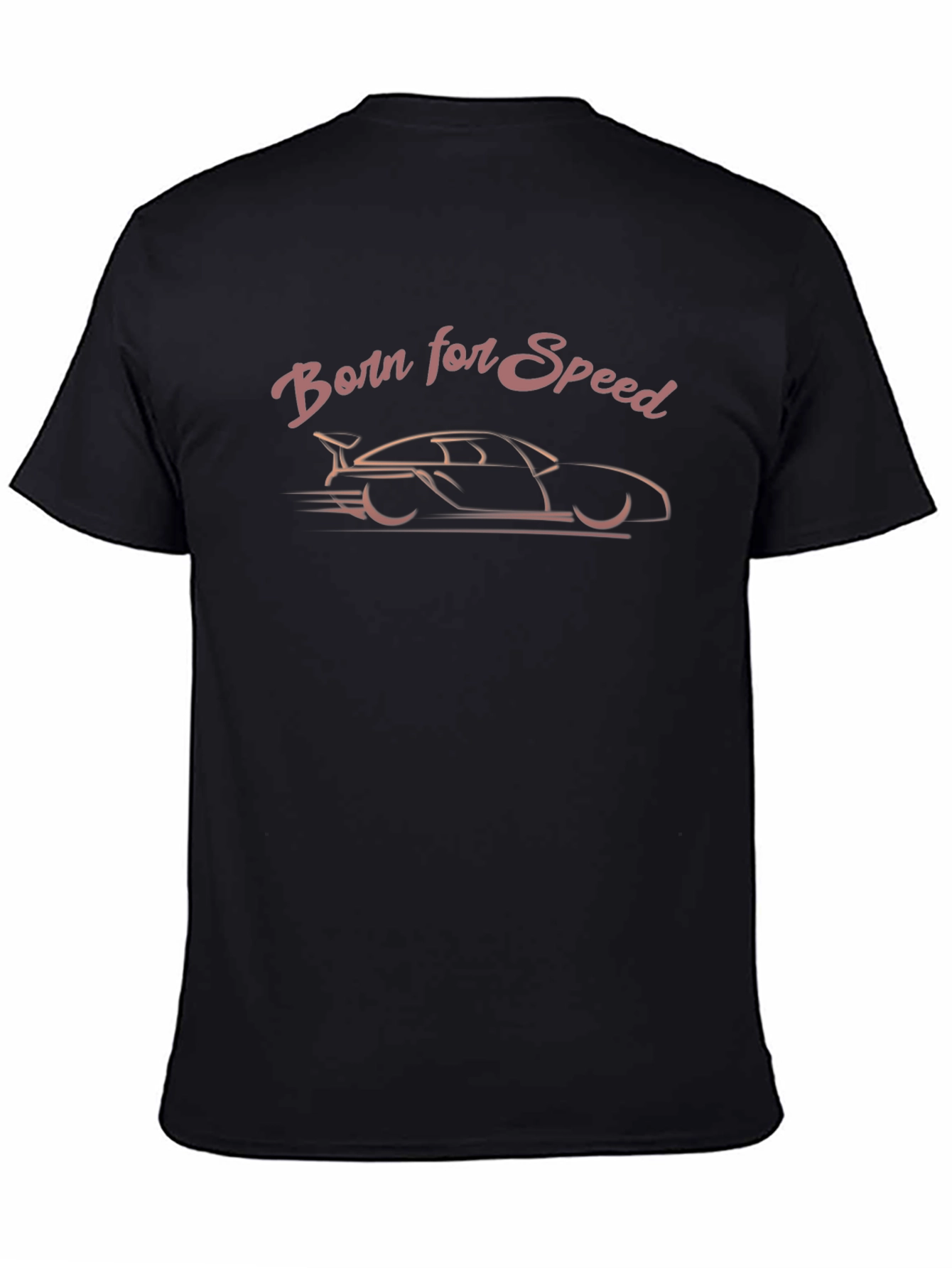 Born for Speed Car Graphic T-Shirt