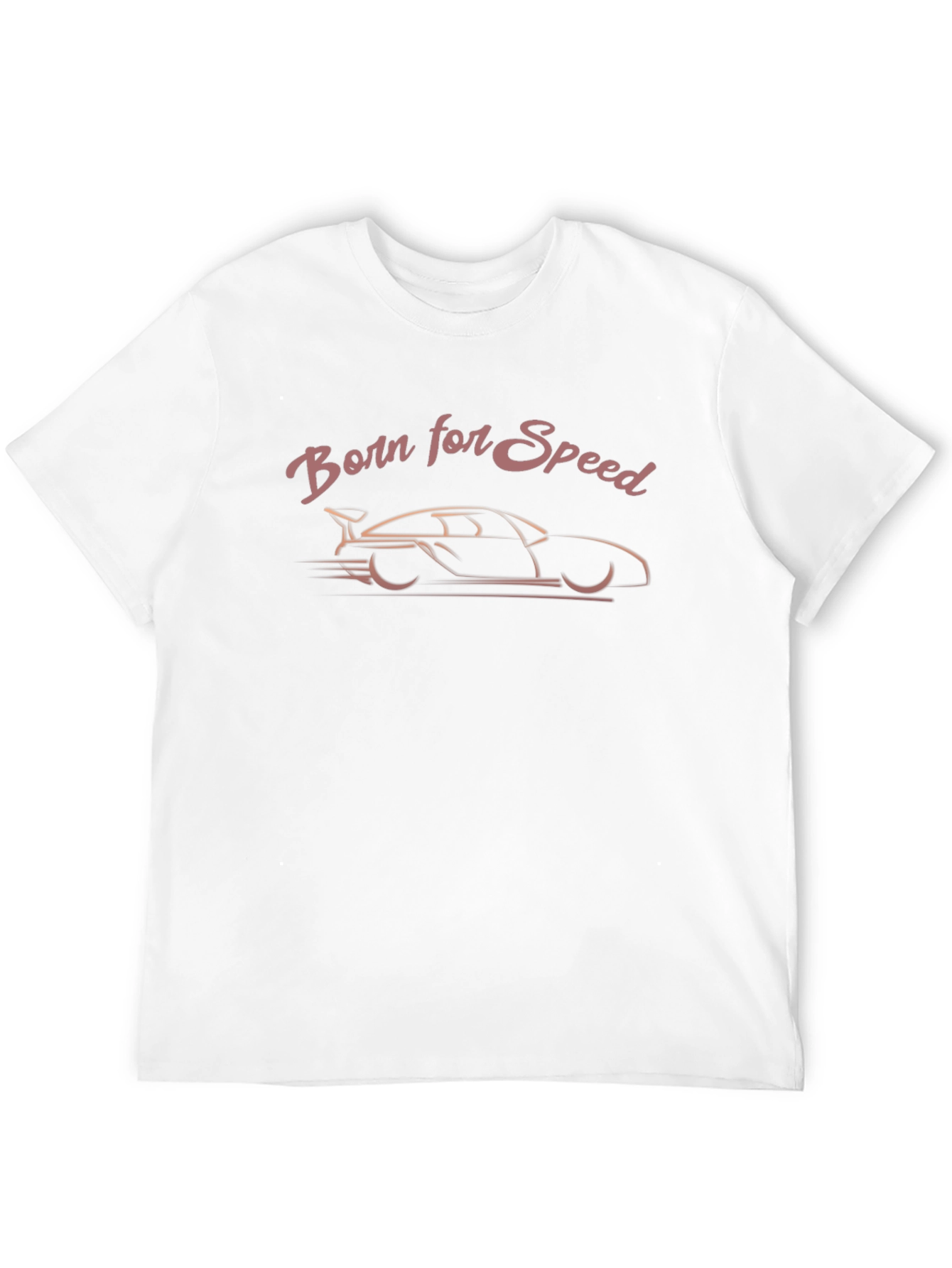 Born for Speed Car Graphic T-Shirt