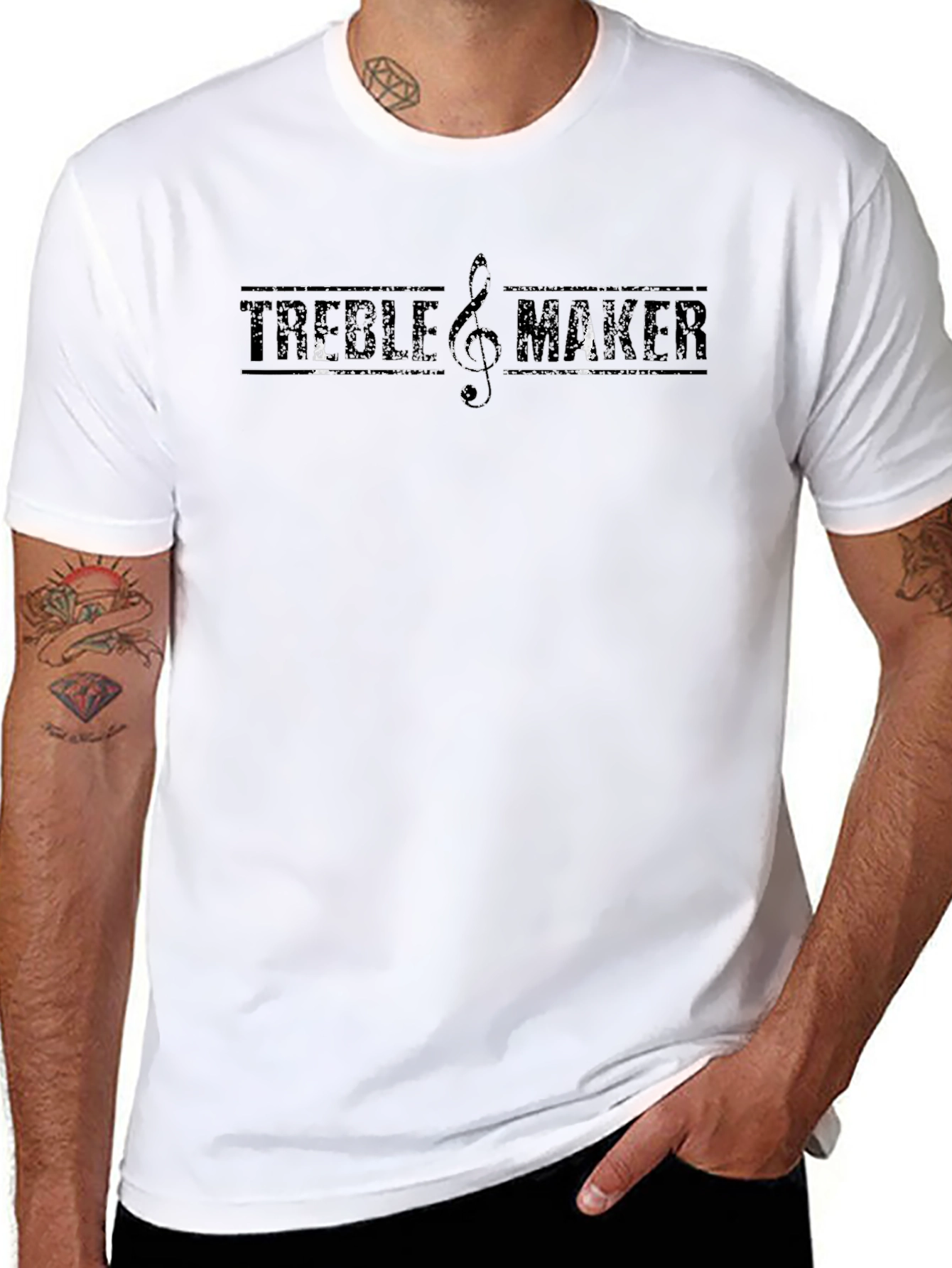 Treble Maker Black T-Shirt