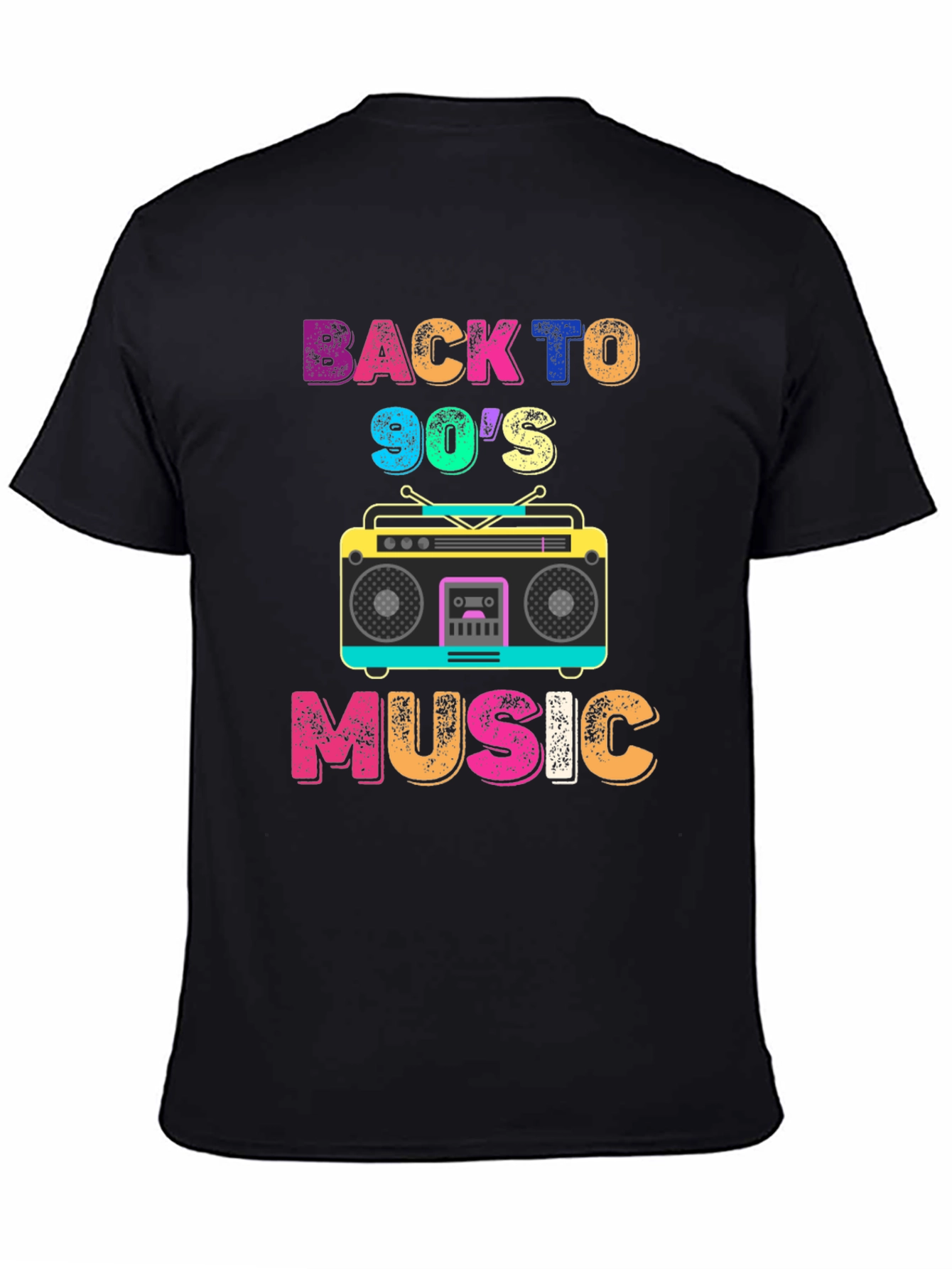 Back to 90s Music T-Shirt Retro Style