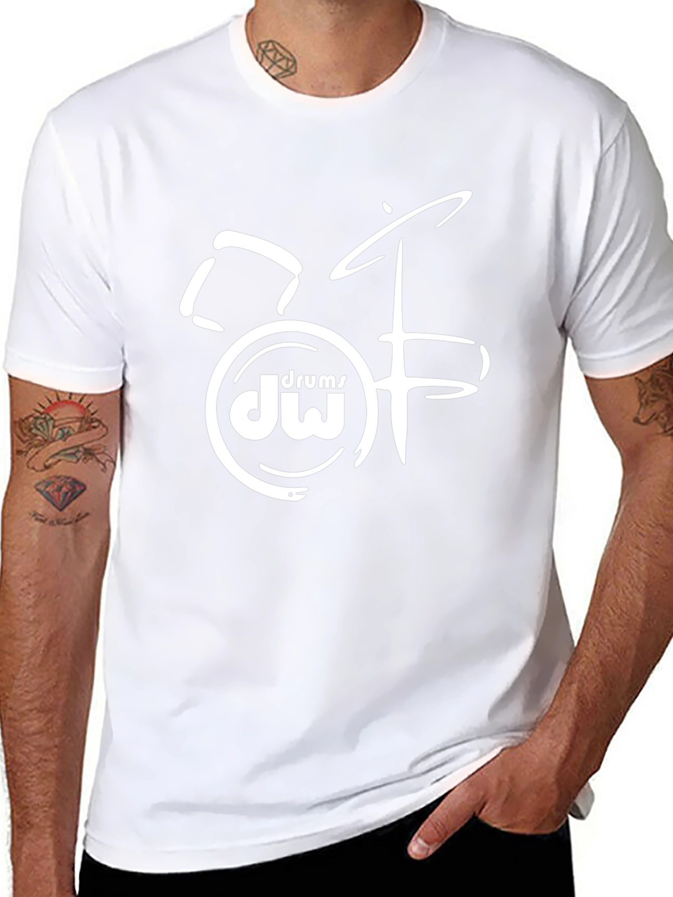 DW Drums Graphic T-Shirt - Black