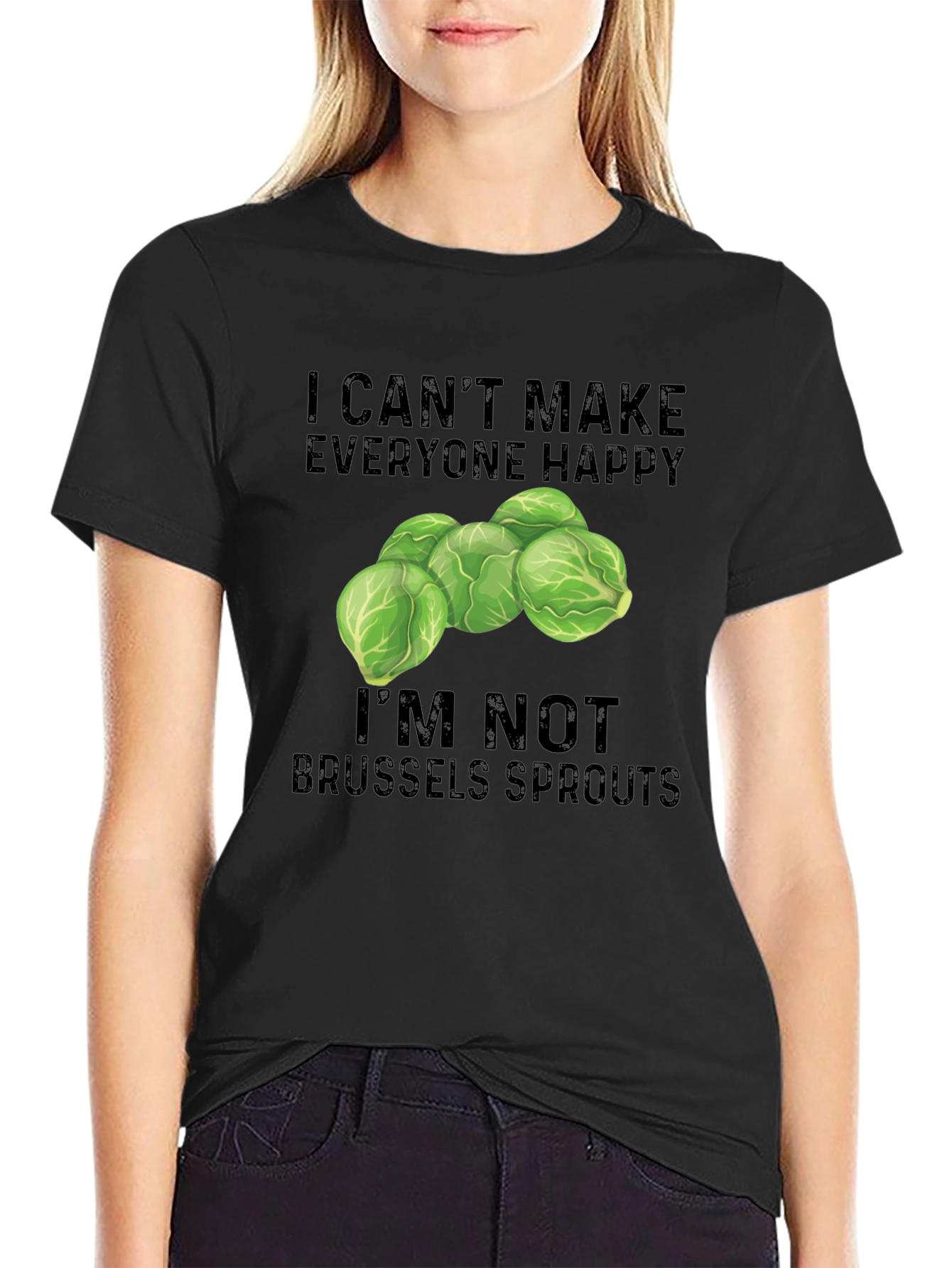 Brussels Sprouts Graphic Tee - Funny Food T-Shirt