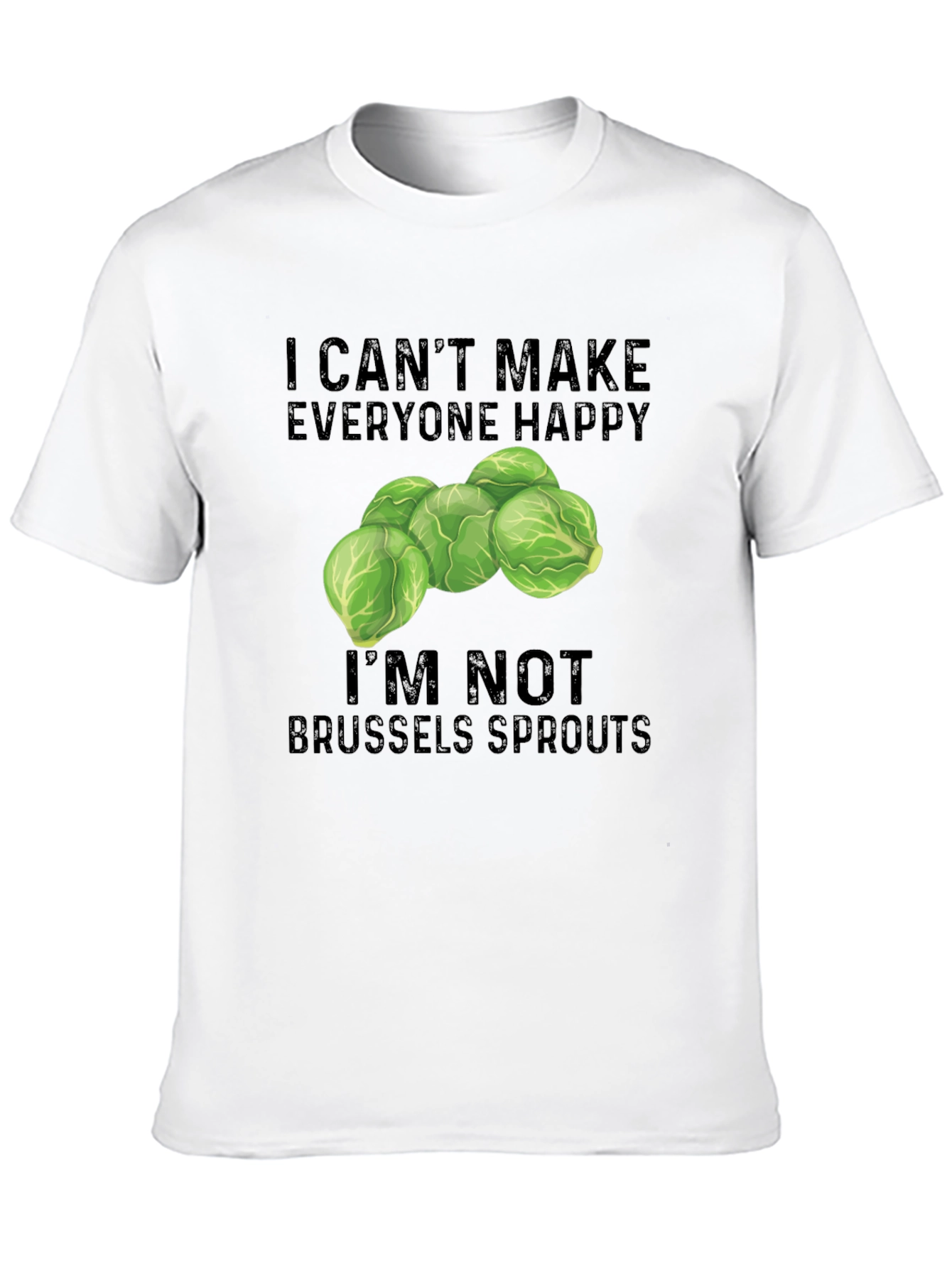 Brussels Sprouts Graphic Tee - Funny Food T-Shirt