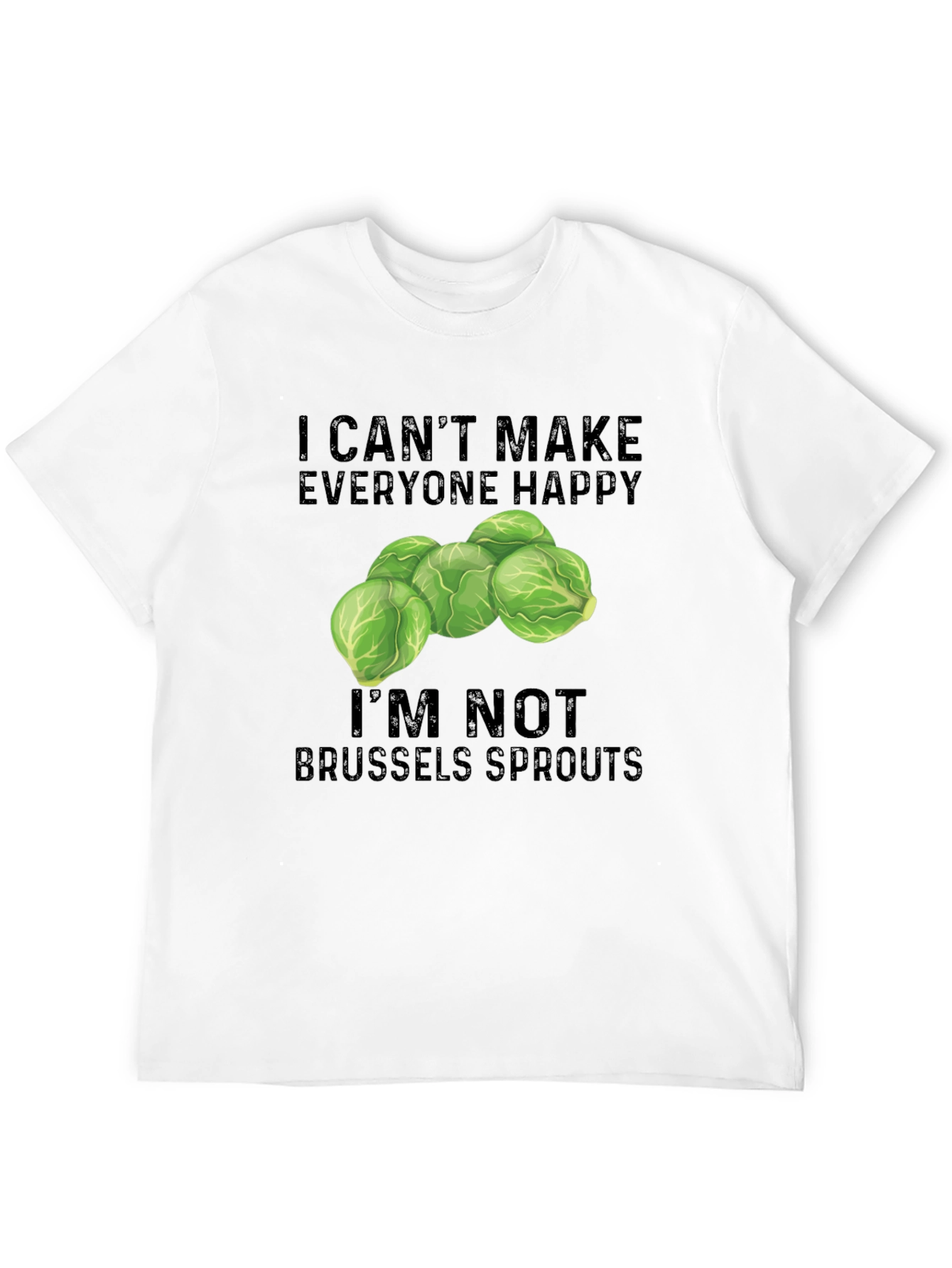 Brussels Sprouts Graphic Tee - Funny Food T-Shirt