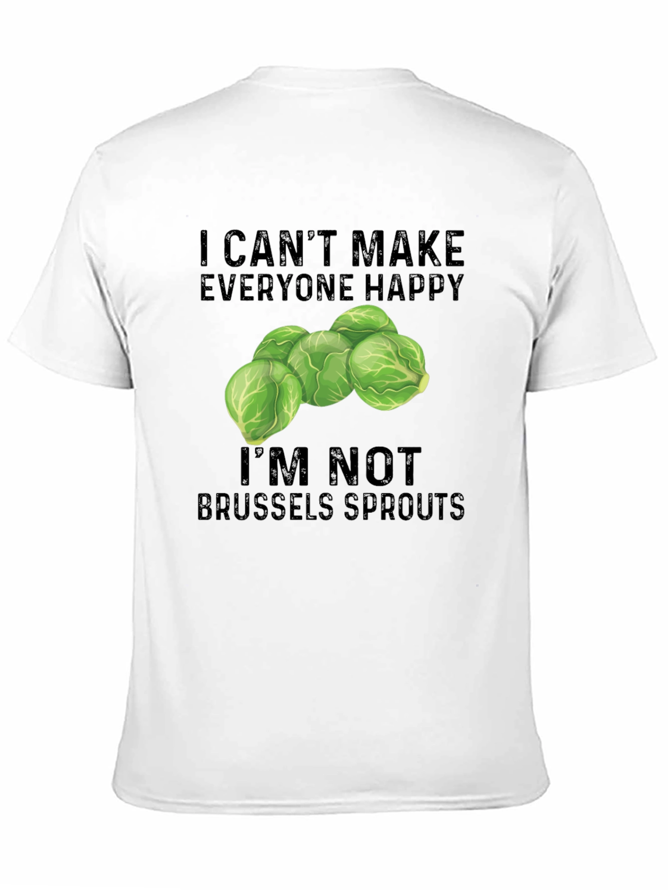 Brussels Sprouts Graphic Tee - Funny Food T-Shirt