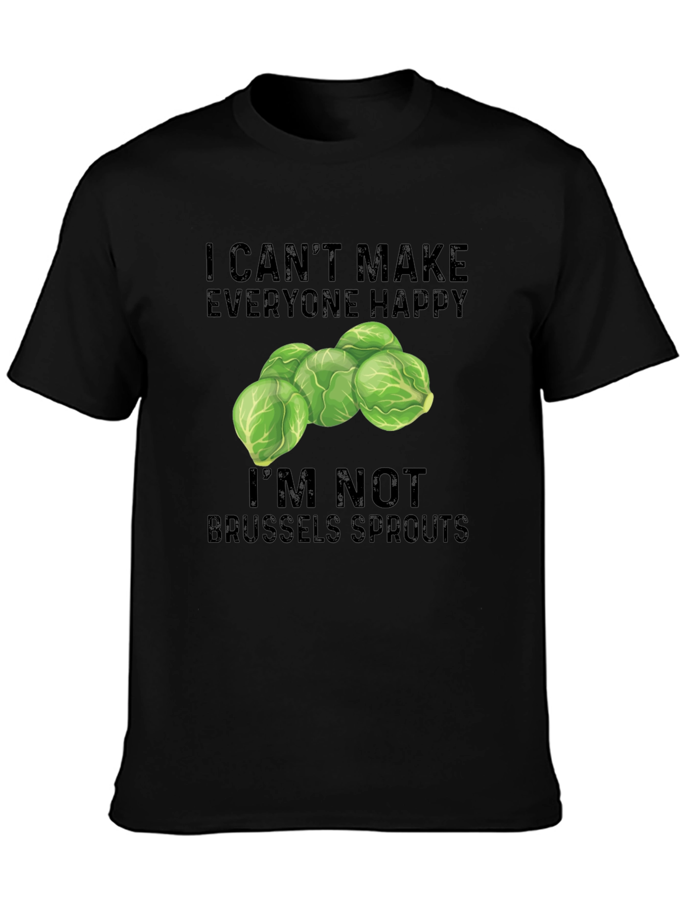 Brussels Sprouts Graphic Tee - Funny Food T-Shirt