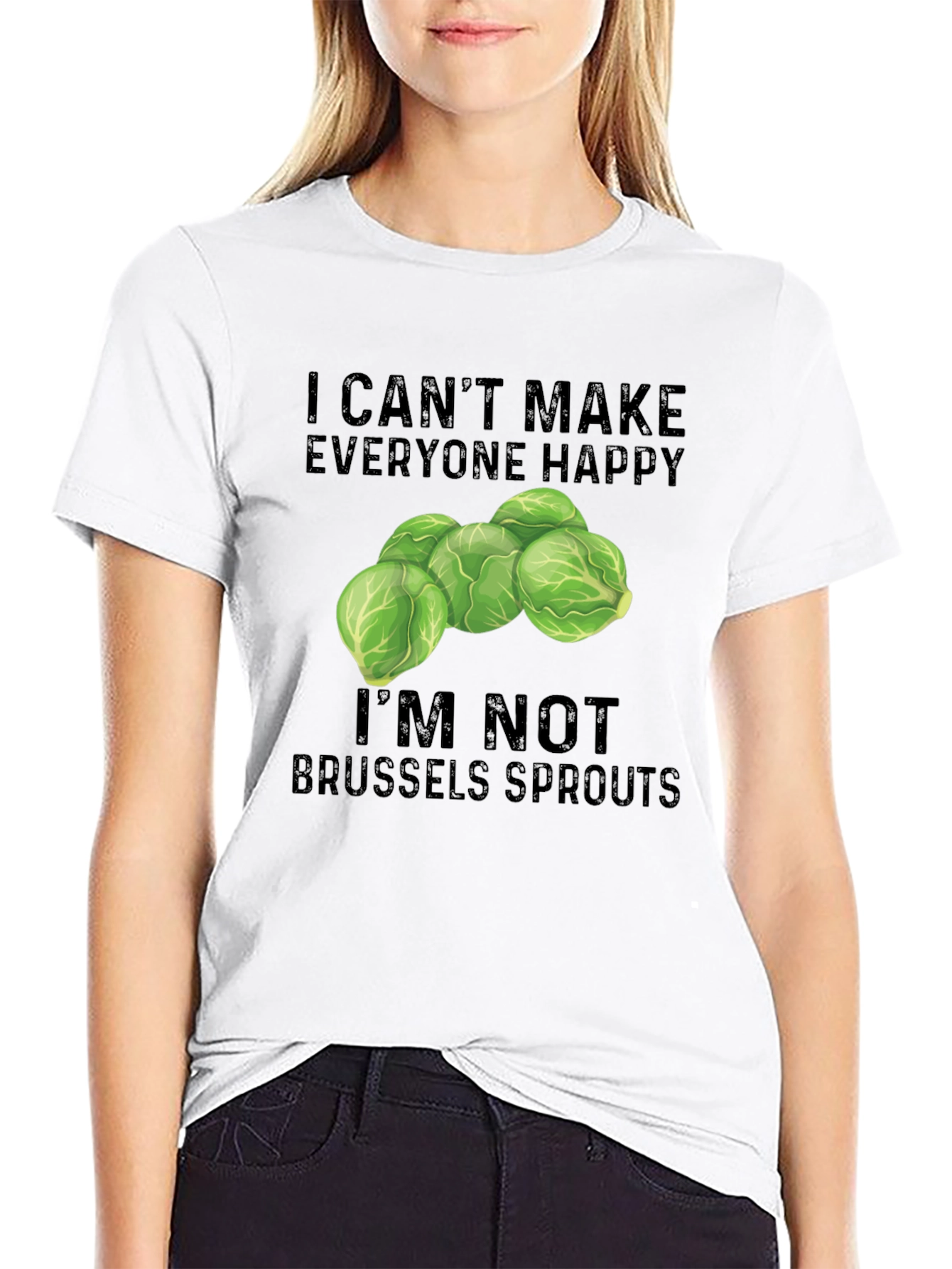 Brussels Sprouts Graphic Tee - Funny Food T-Shirt