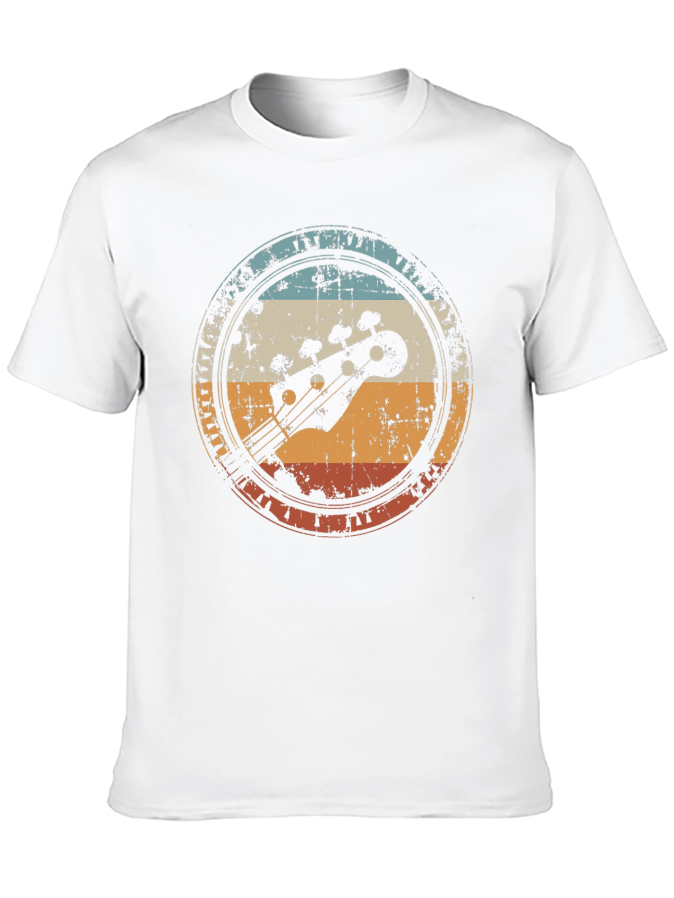 Retro Bass Guitar T-Shirt