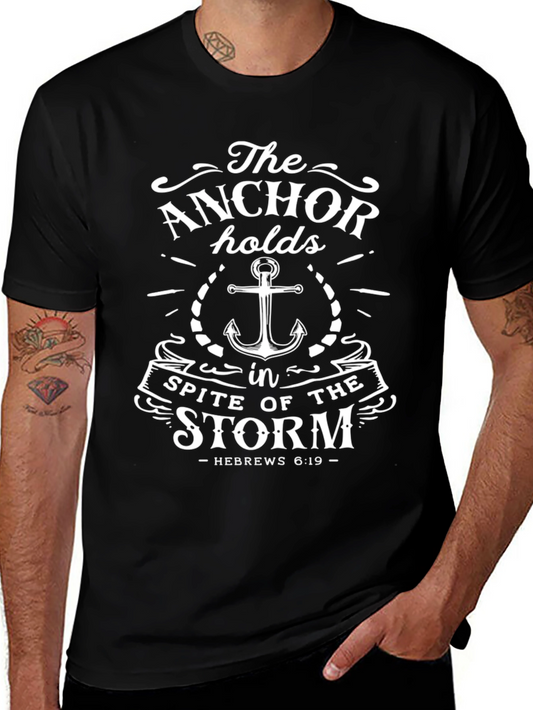 The Anchor Holds T-Shirt - Hebrews 6:19