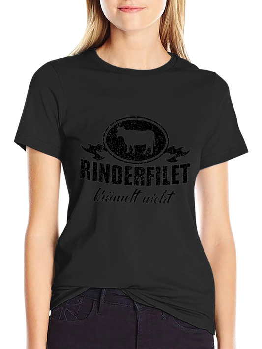 Rinderfilet Krümelt Nicht Black T-Shirt
