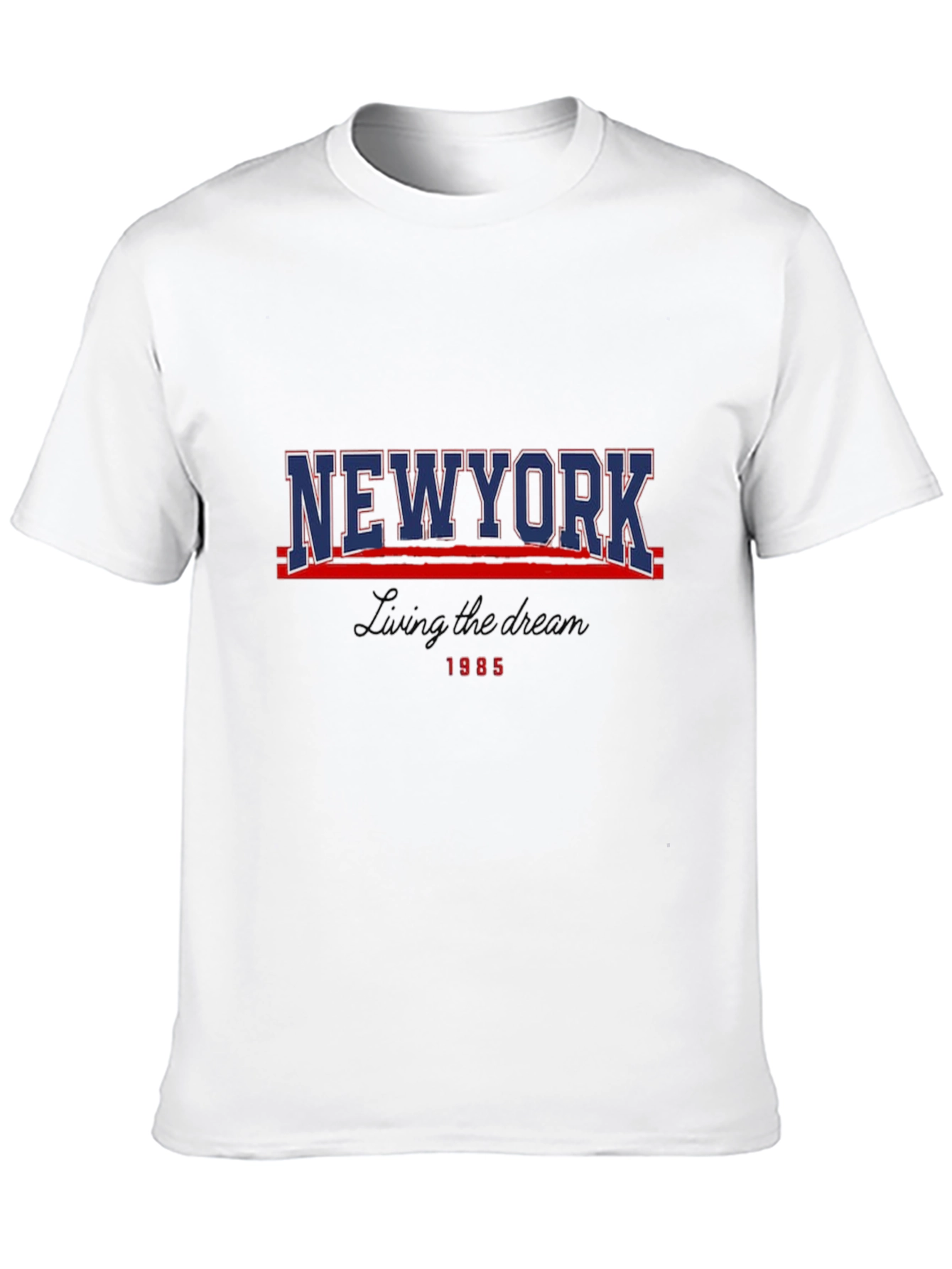 New York Living the Dream 1985 T-Shirt | Vintage NYC Graphic Tee | Retro City Shirt | Gift for New York Lovers | Free Shipping $50+