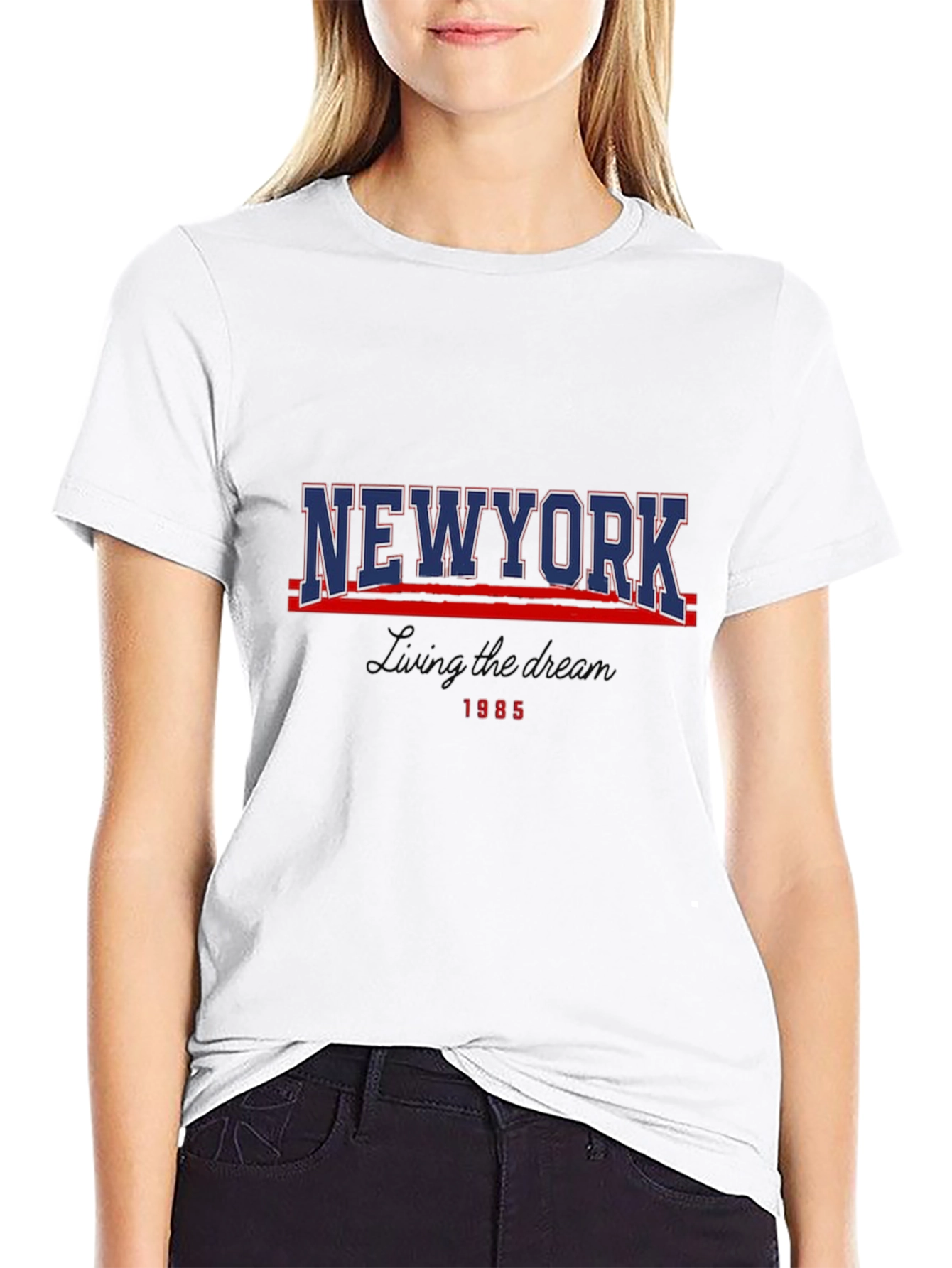New York Living the Dream 1985 T-Shirt | Vintage NYC Graphic Tee | Retro City Shirt | Gift for New York Lovers | Free Shipping $50+